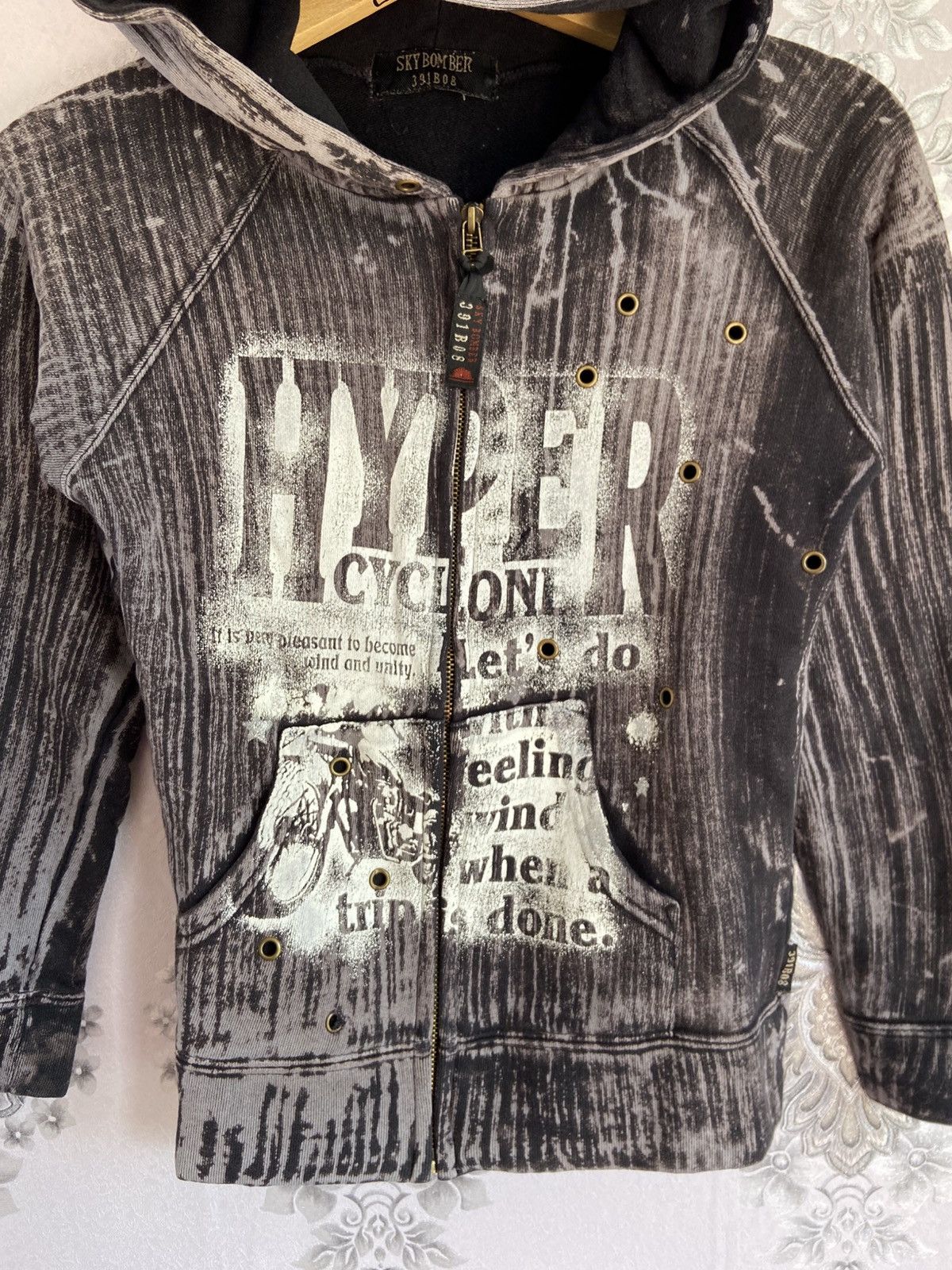 If Six Was Nine SkyBomber Saditionaries Bondage Hoodie Sweatshirt Size US M / EU 48-50 / 2 - 3 Thumbnail