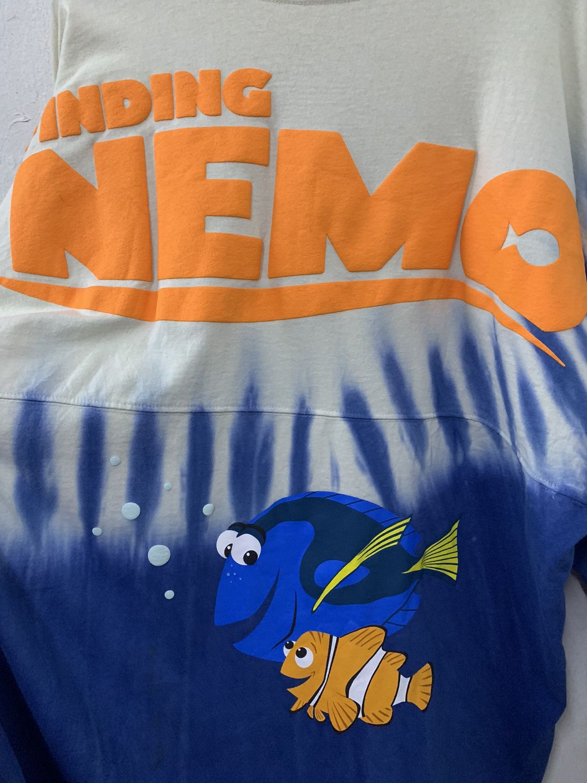 Disney Finding Nemo Tie Die Long Sleeve 2 Tone Oversize Size US XXL / EU 58 / 5 - 3 Thumbnail