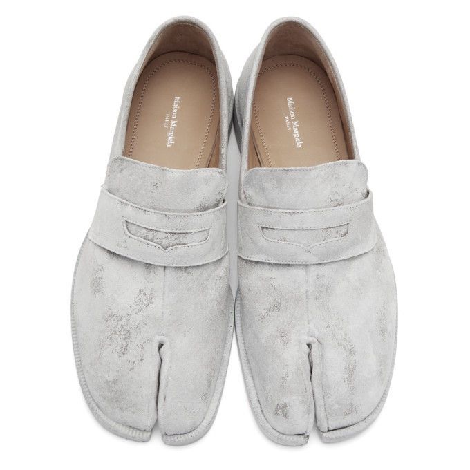 Maison Margiela 2020 Maison Margiela White Tabi Advocate Loafers Size US 7 / EU 40 - 2 Thumbnail