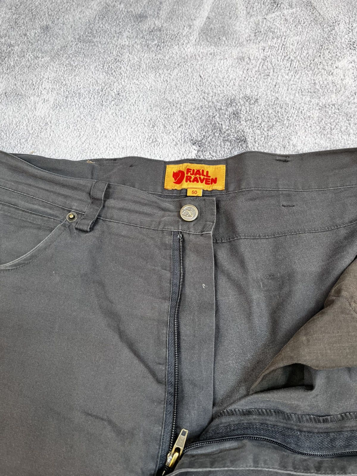 Fjallraven Vintage Y2K Fjallraven G1000 faded tracking trousers pants Size US 32 / EU 48 - 4 Thumbnail