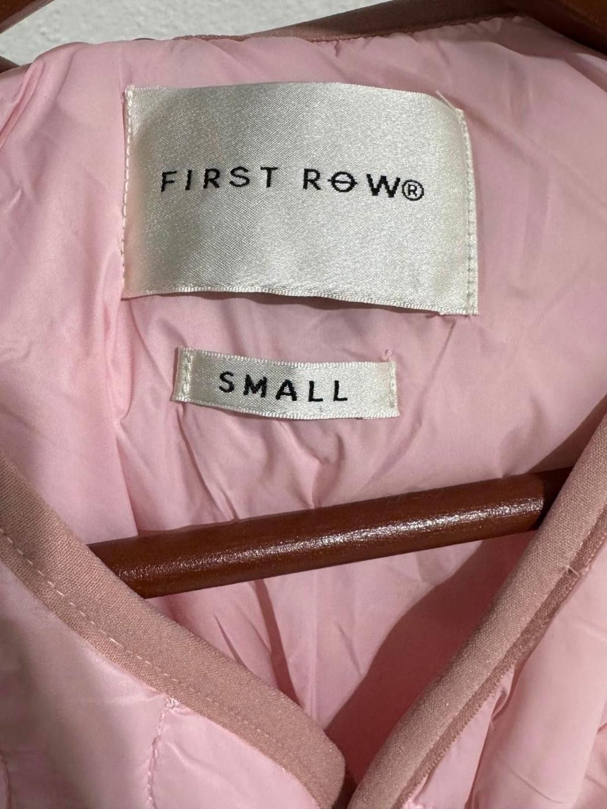 Other First Row- Pink Quilted Jacket with Embroidered Patches Size US S / EU 44-46 / 1 - 5 Thumbnail