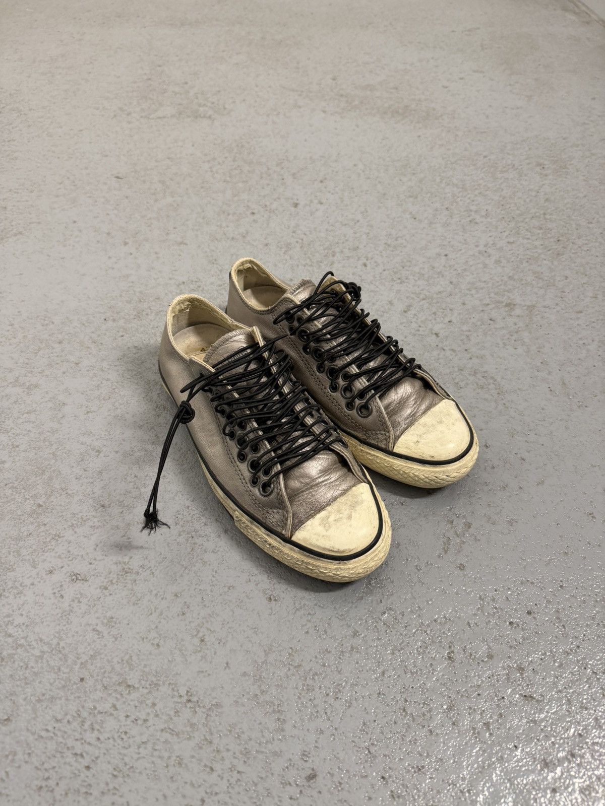Converse John Varvatos X Converse Multi-laces Leather Sneakers Size US 7.5 / IT 37.5 - 1 Thumbnail
