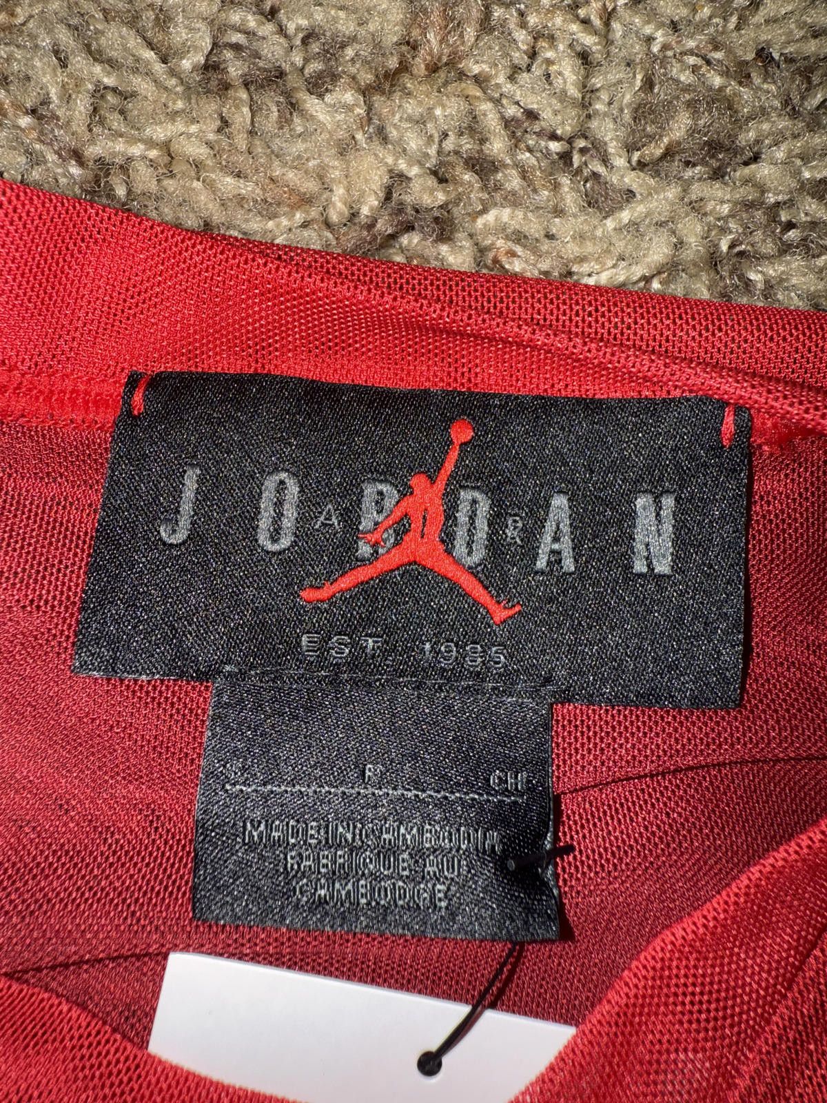Nike Jordan Women’s Teyana Taylor Long Sleeve Mesh Top Size L / US 10 / IT 46 - 6 Thumbnail