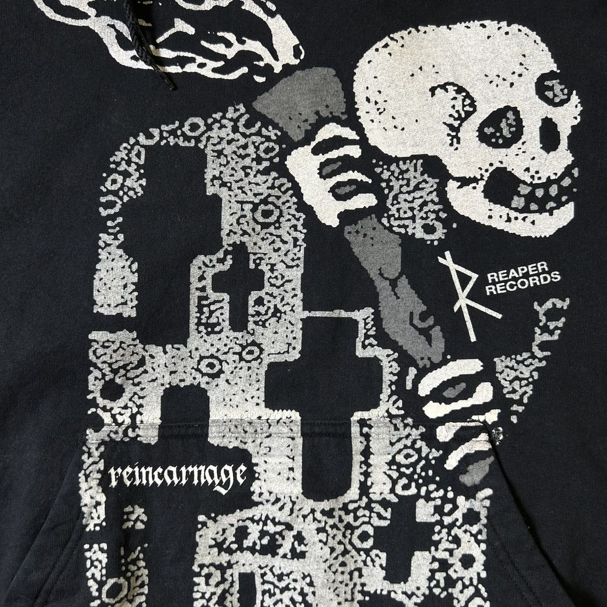Band Tees Vintage Born Low Albany HC Reincarnage Hoodie Size US L / EU 52-54 / 3 - 5 Thumbnail