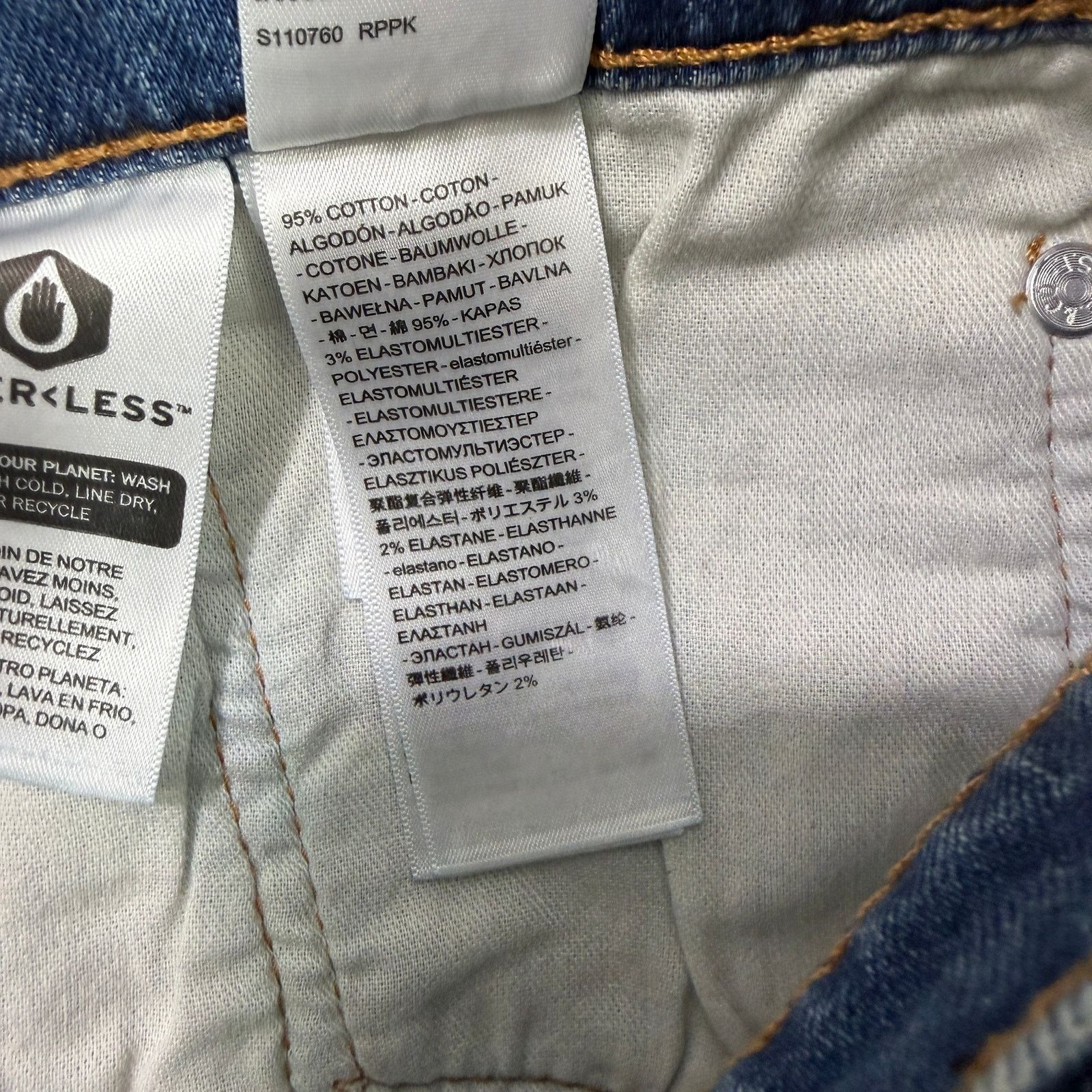 Levi's Levis 505 Jeans Men's 40x30 Blue Regular Fit Straight NEW Size US 40 / EU 56 - 5 Thumbnail