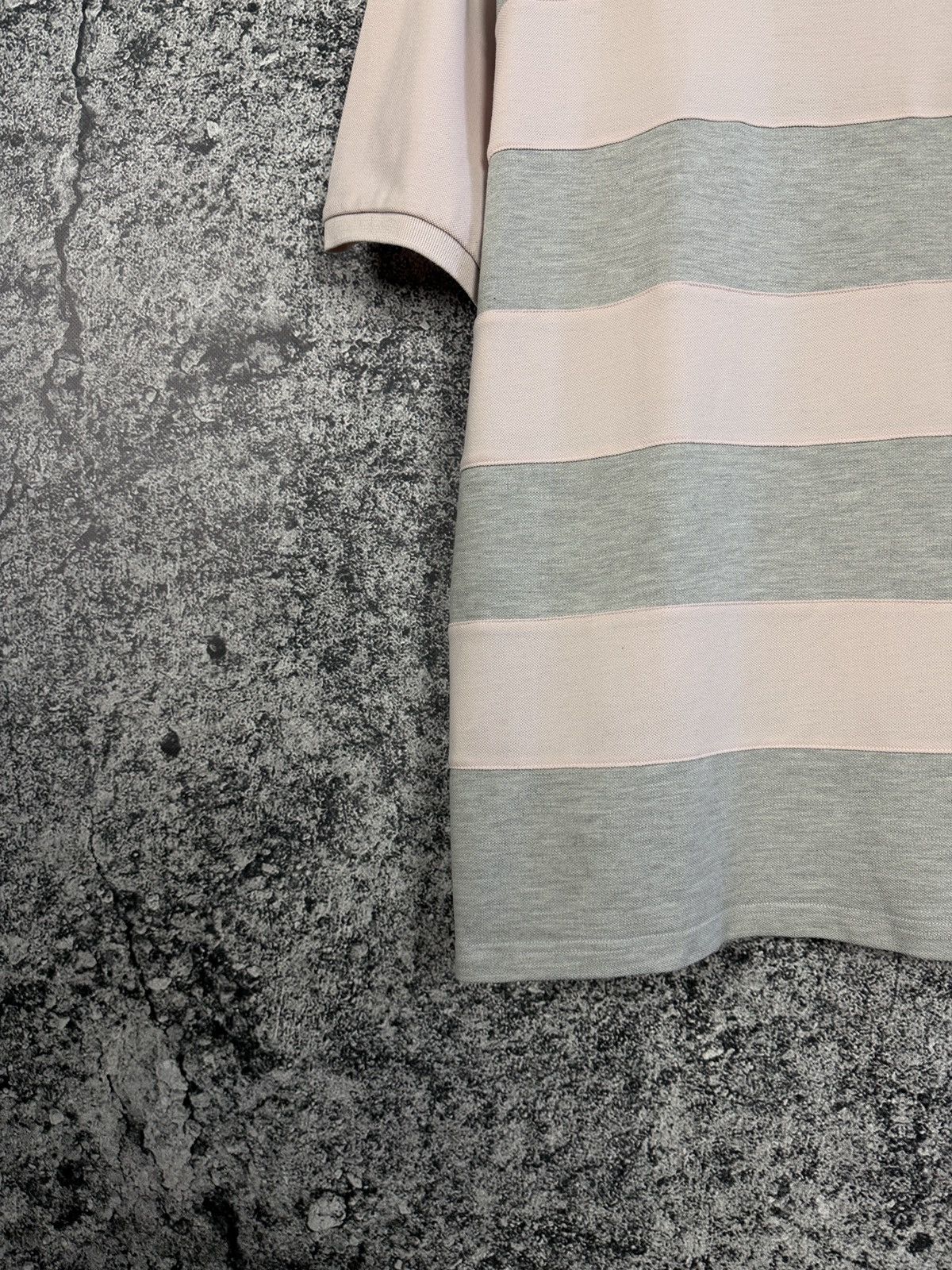 Yves Saint Laurent Men’s Yves Saint Laurent Striped Polo Shirt Vintage Size XXL Size US XXL / EU 58 / 5 - 12 Thumbnail