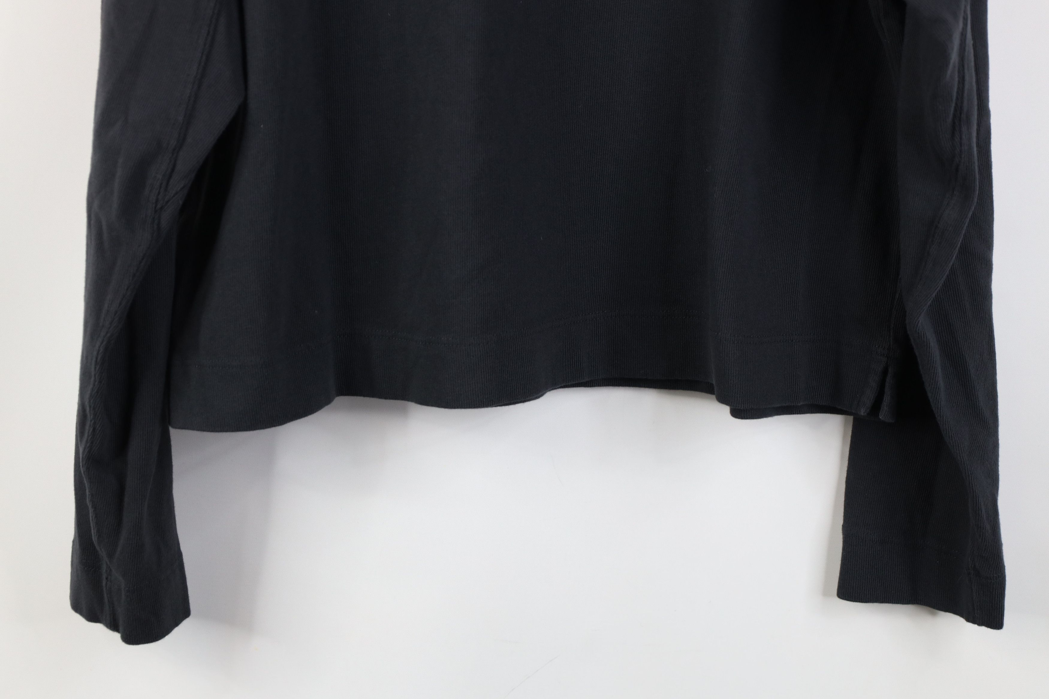 AYR AYR All Year Round Cropped Ribbed Knit Long Sleeve T-Shirt Size M / US 6-8 / IT 42-44 - 12 Thumbnail