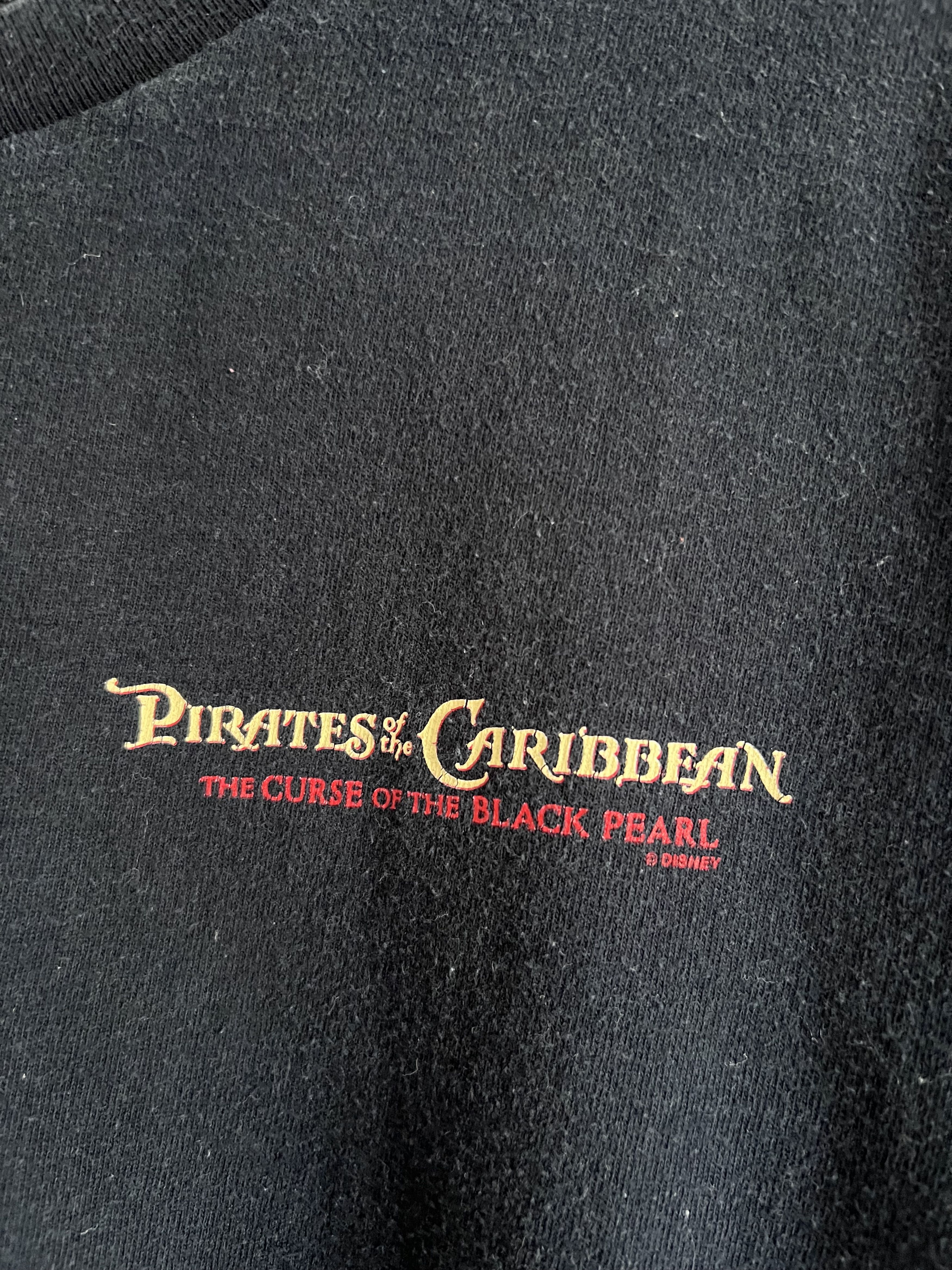 Other Vintage Pirates of the Caribbean Curse of Black Pearl Tee Size US L / EU 52-54 / 3 - 3 Thumbnail