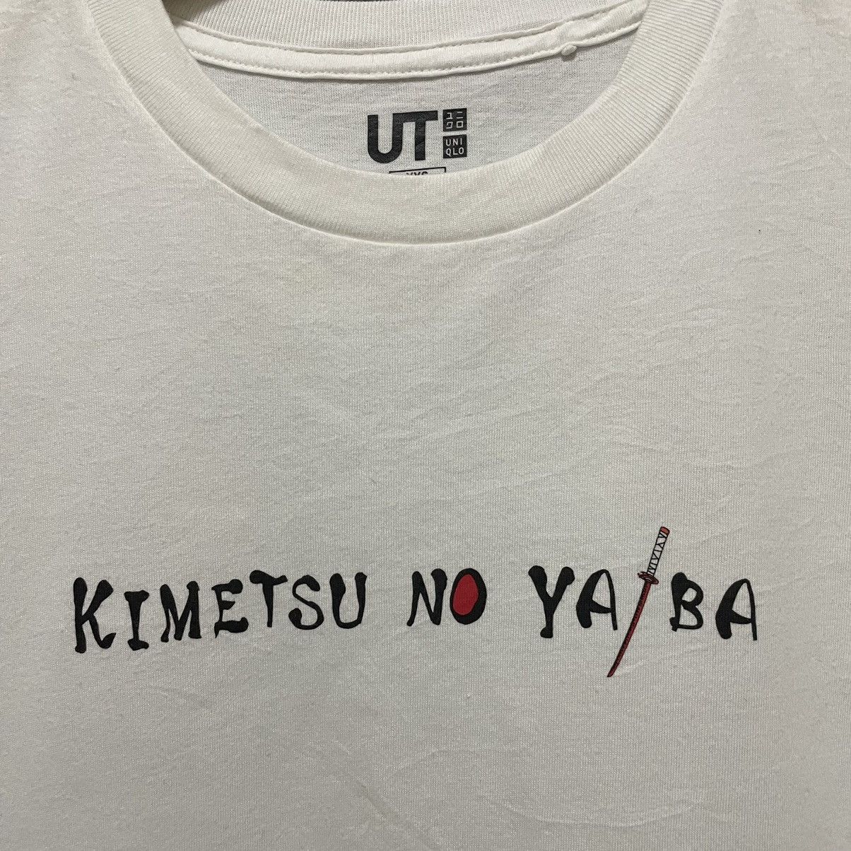 Anime × Uniqlo Demon Slayer Kimetsu No Yaiba Crazy Backhit T Shirt Size US XS / EU 42 / 0 - 6 Thumbnail