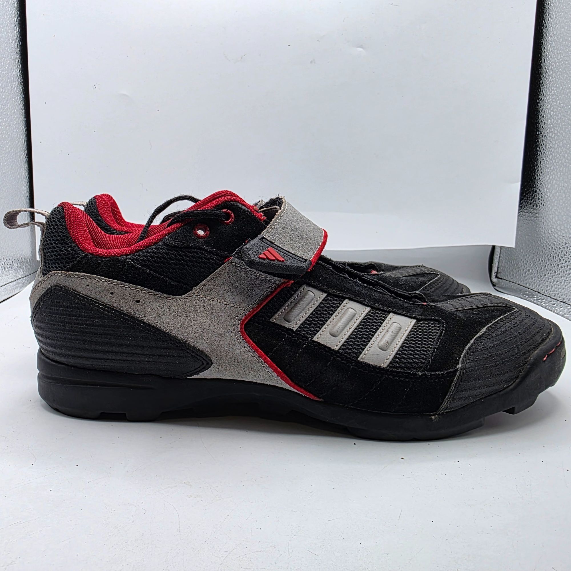 Adidas Vintage Adidas El Moro Mens MTB Cycling Shoes Size 10 Black Size US 10 / EU 43 - 11 Thumbnail