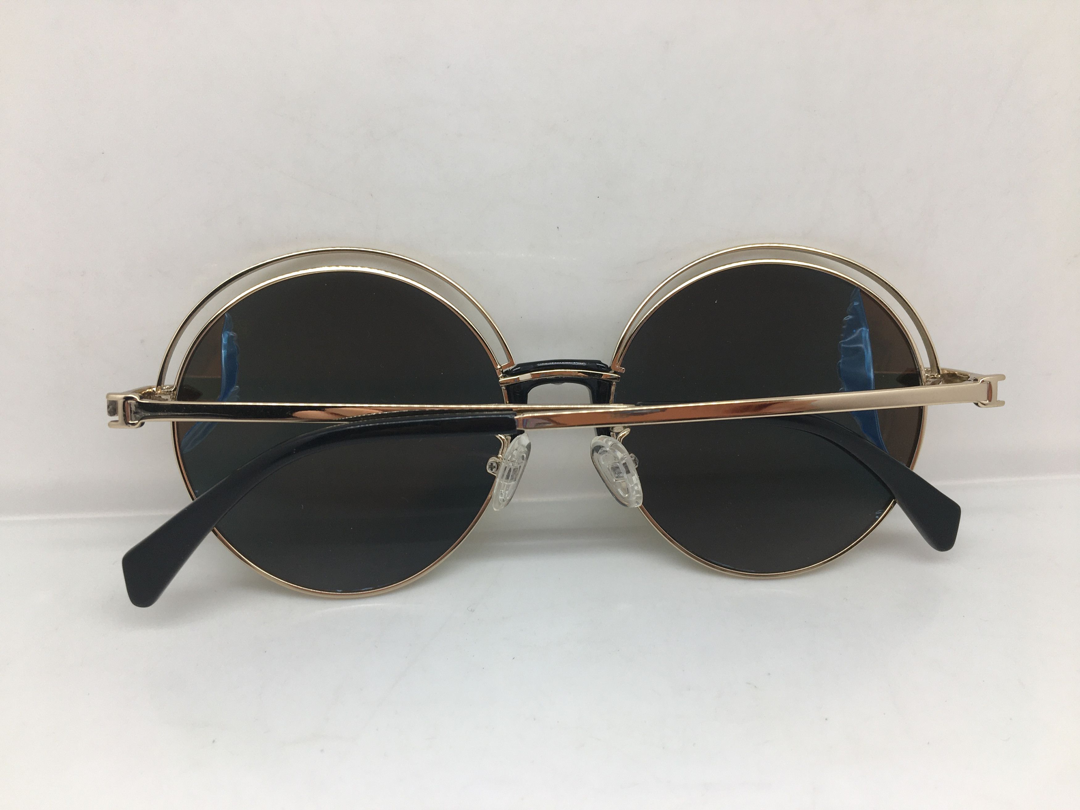 Other Gold Round Sunglasses Frame BUDDY HOLLY Size ONE SIZE - 7 Thumbnail