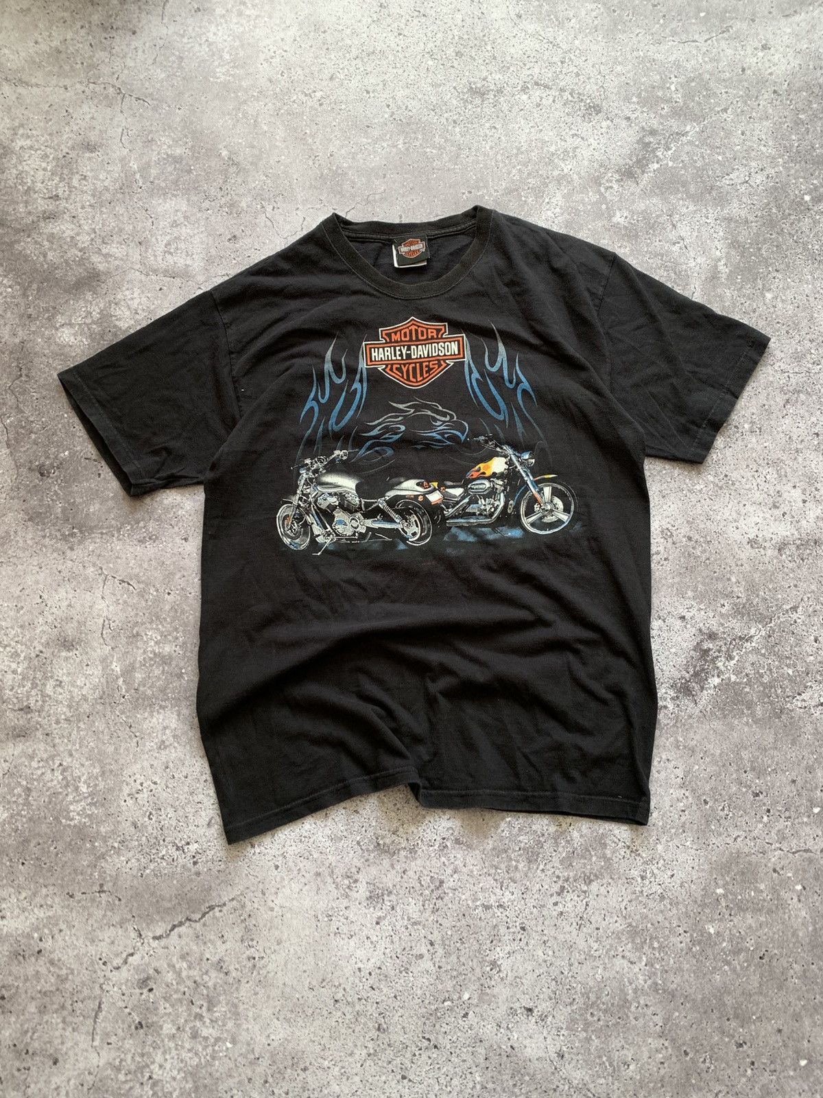 Harley Davidson × Vintage 🔥Vintage Harley Davidson 00’s T-shirt tee Size US M / EU 48-50 / 2 - 2 Thumbnail
