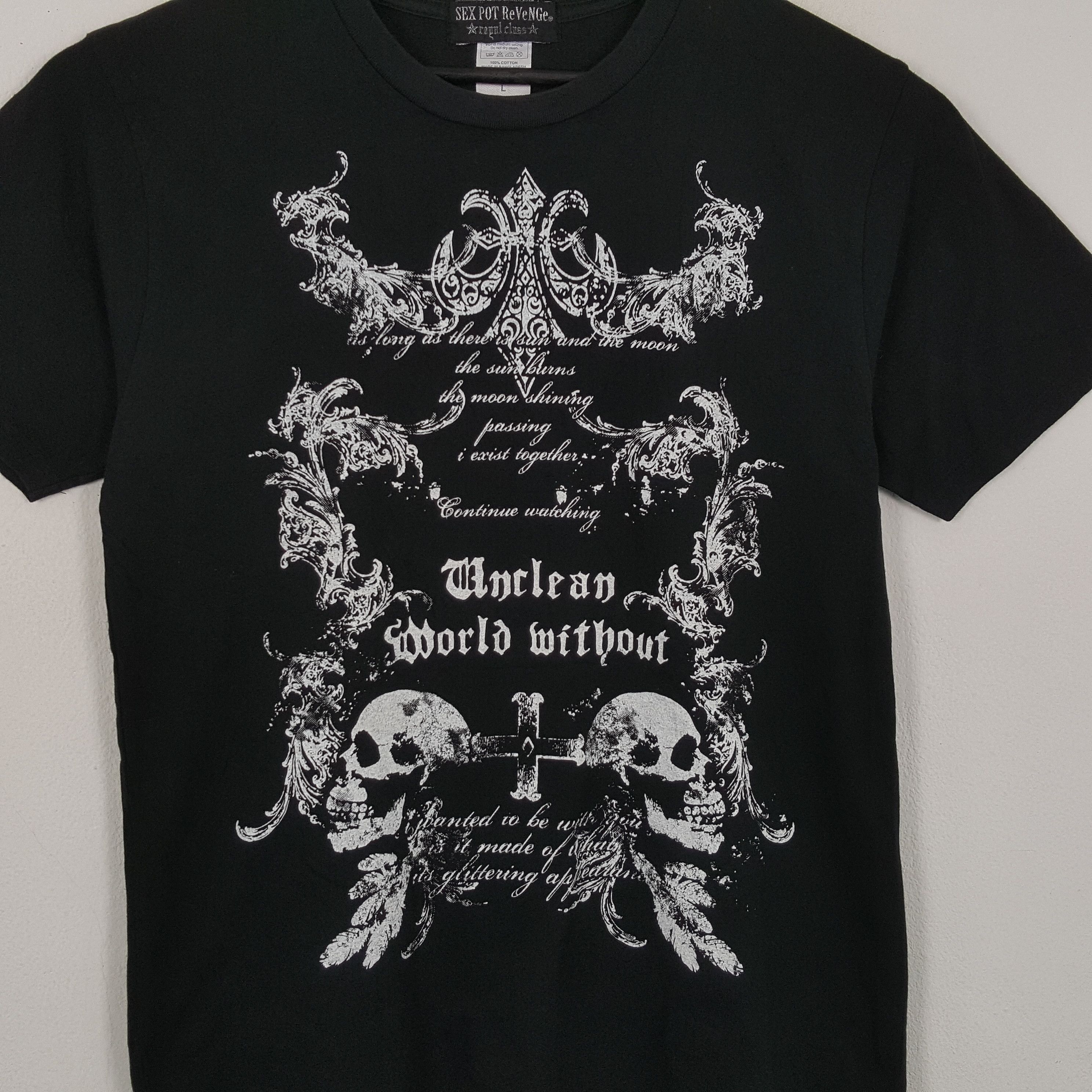Vintage SEX POT REVENGE Japanese Rock Band Tshirt Size US M / EU 48-50 / 2 - 2 Thumbnail