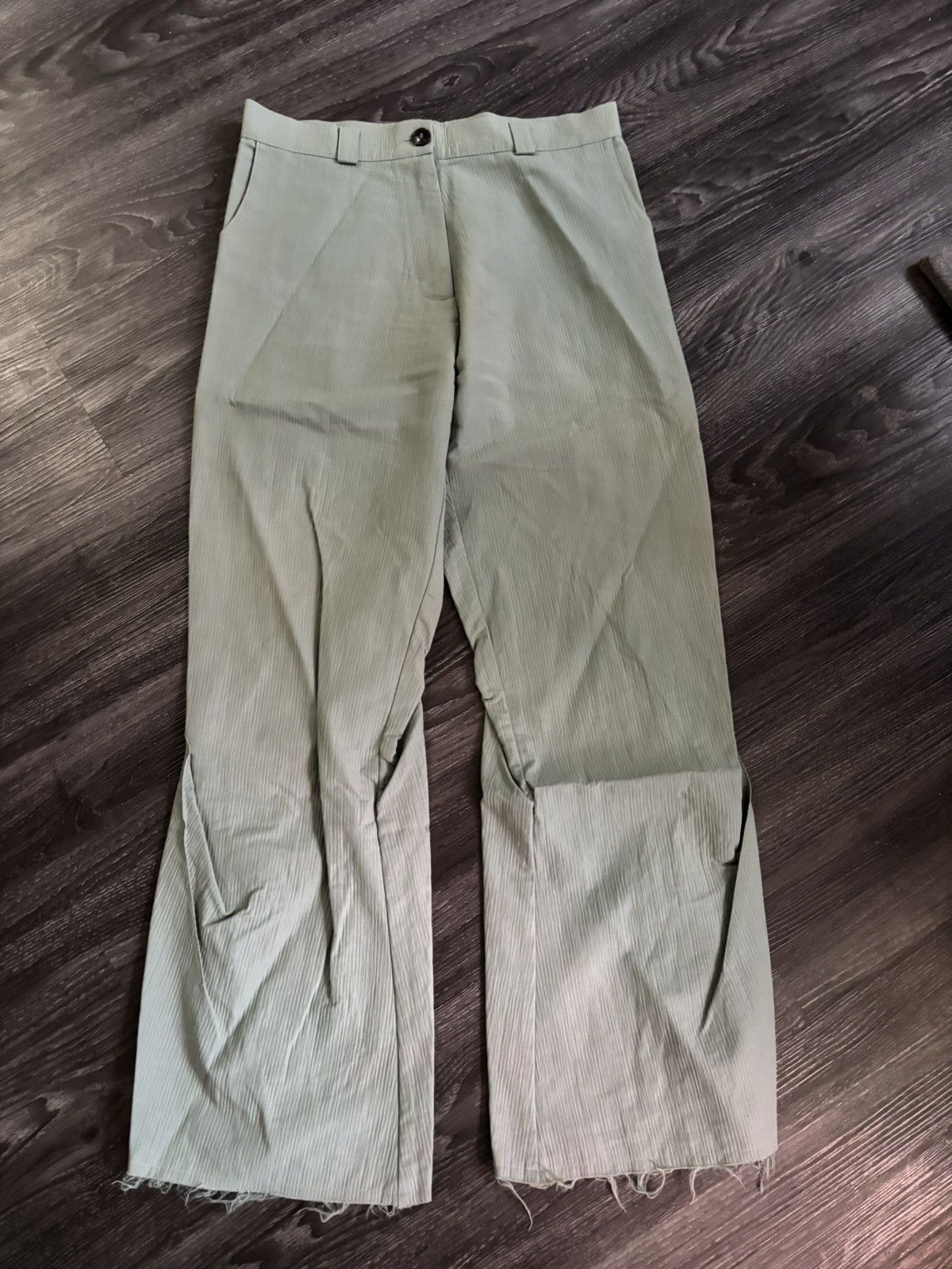 Kiko Kostadinov Kiko kostadinov obscured by the clouds triple dart pants Size US 31 - 10 Thumbnail