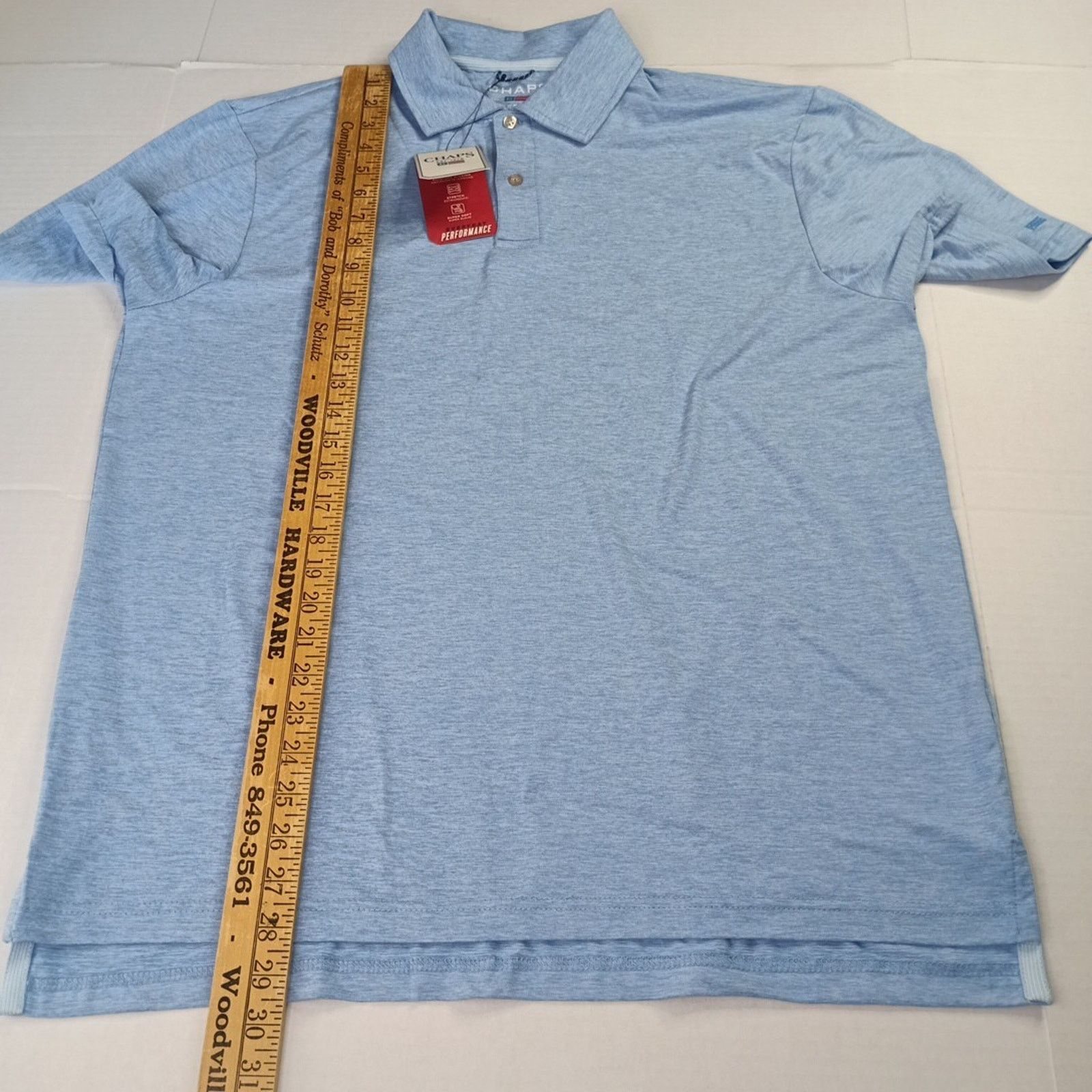 Chaps Chaps Everyday Performance Polo Shirt Men's Size L Blue Size US L / EU 52-54 / 3 - 6 Thumbnail