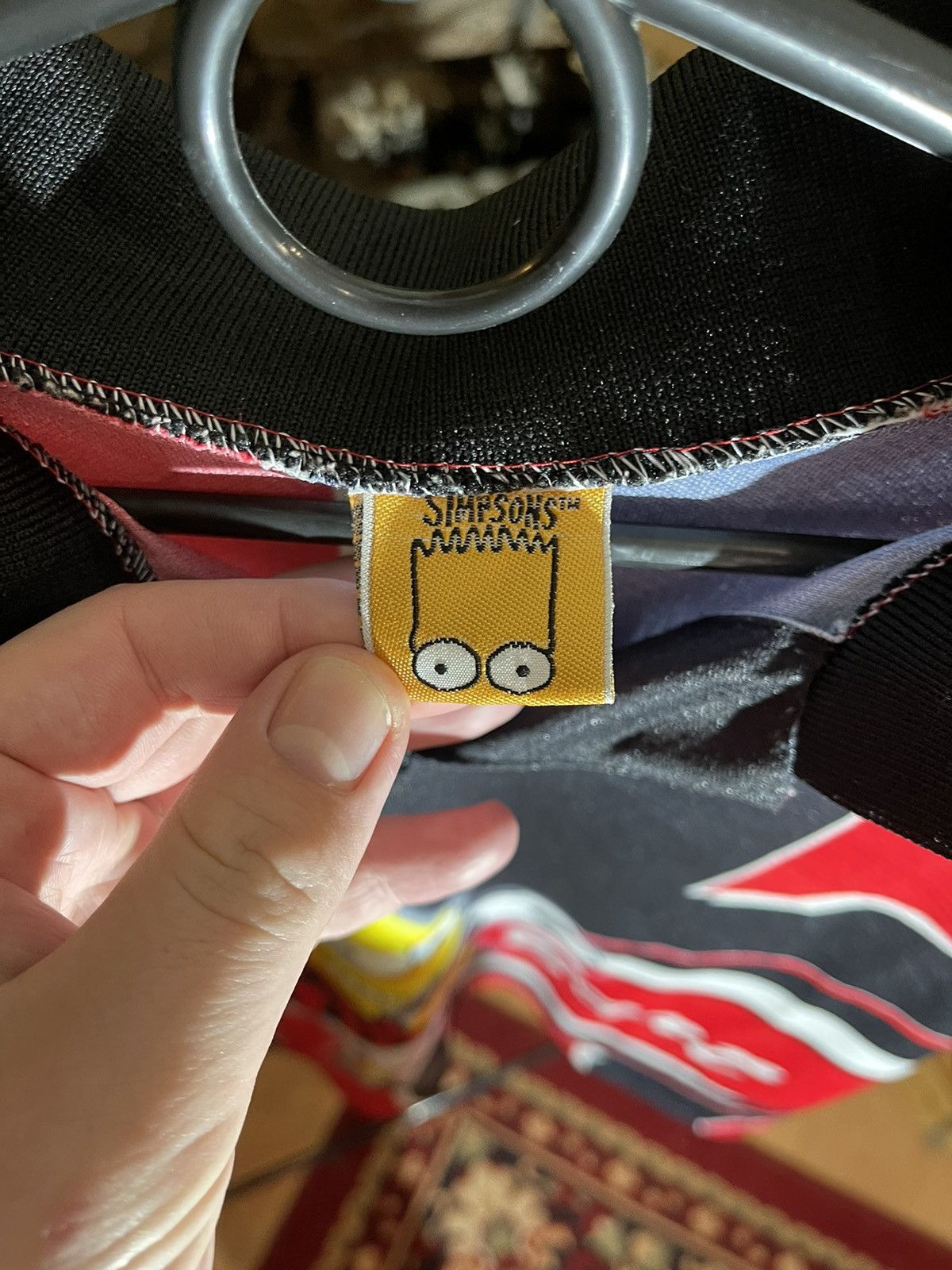 Vintage Vintage Bart Simpson 1999 AC Milan Red Football Shirt Size US M / EU 48-50 / 2 - 6 Thumbnail