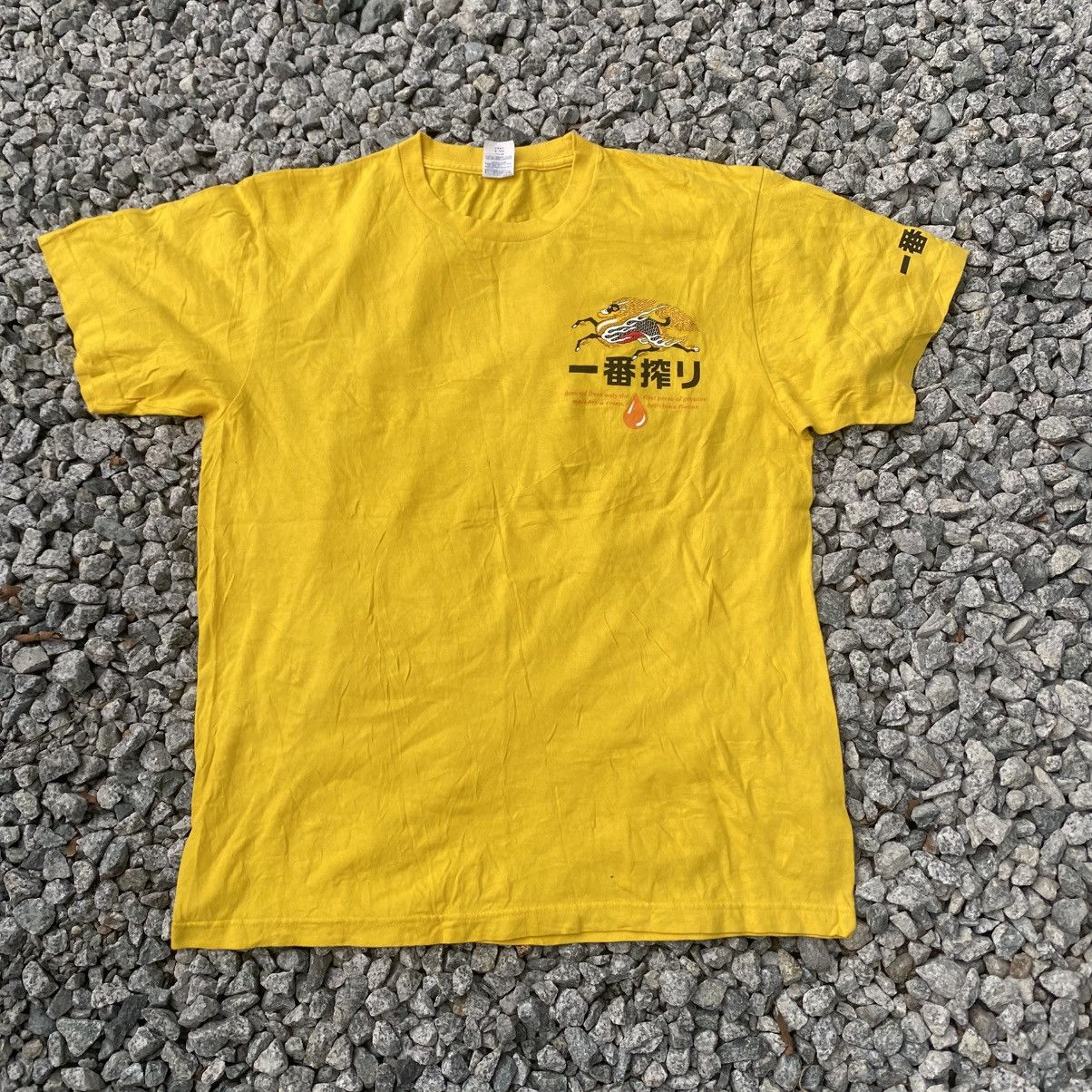 Japanese Brand Rare KIRIN ICHIBAN Iconic Japan Beer tee Size US L / EU 52-54 / 3 - 3 Thumbnail