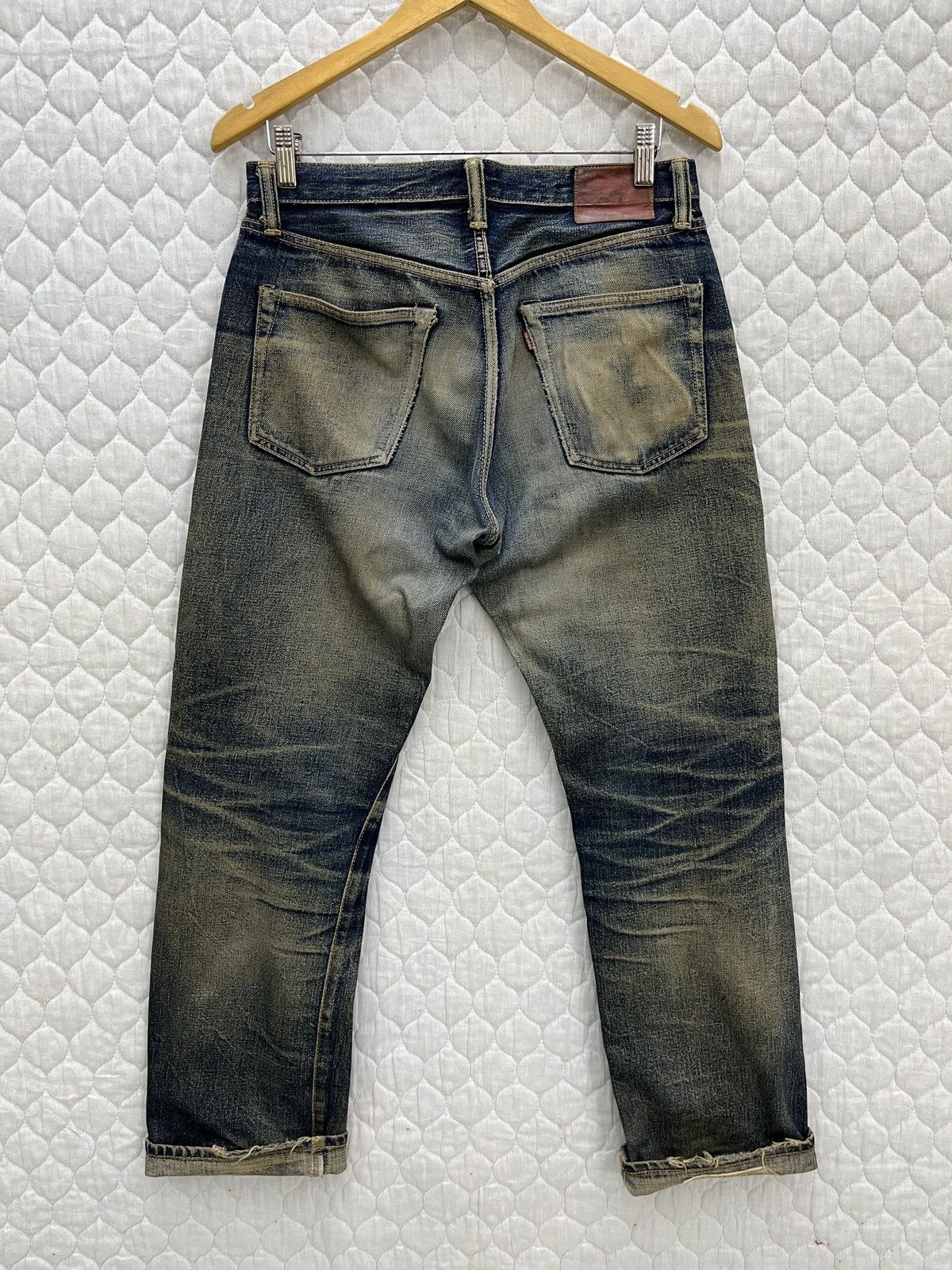 Vintage 🔥🔥🔥ARCHIVE VTG JELADO JAPAN FADED ART SELVEDGE DENIM Size US 31 - 4 Thumbnail