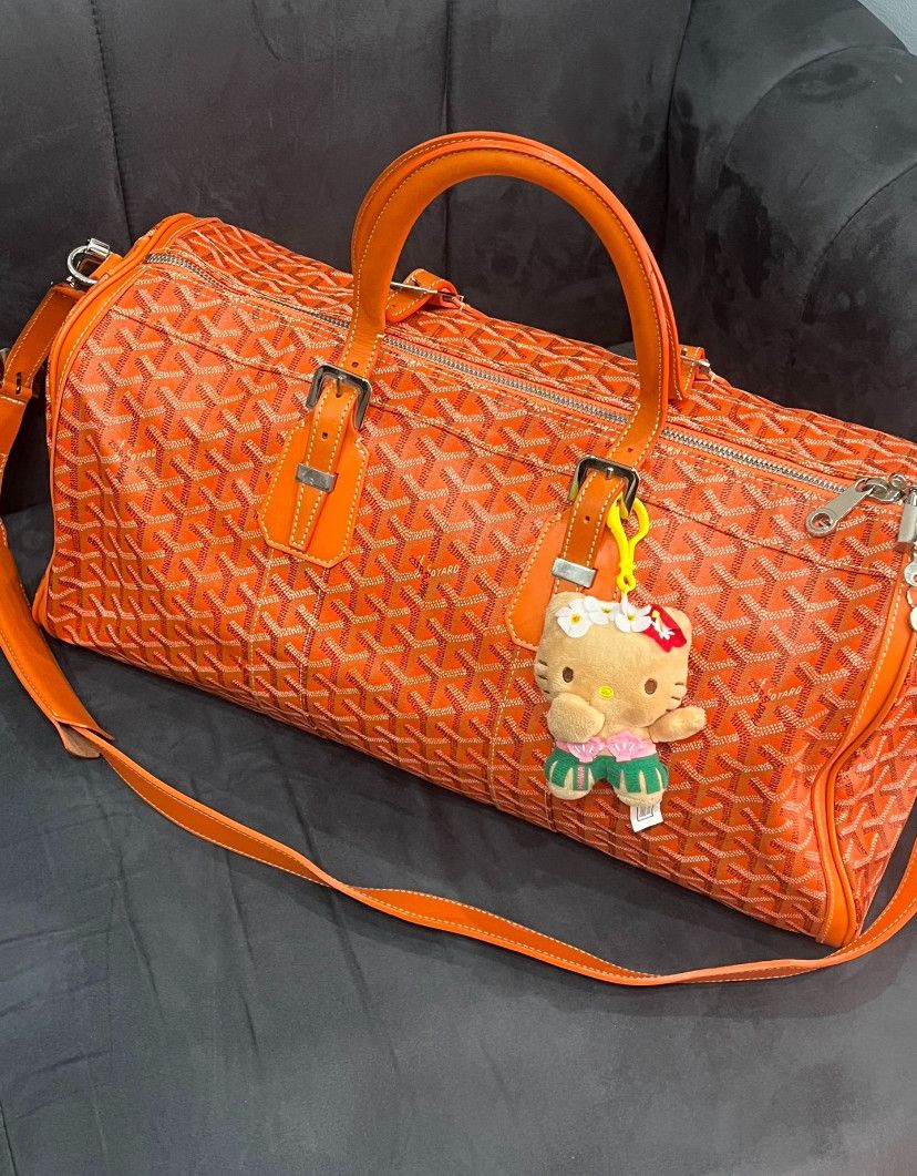 Goyard Boston 50 duffel bag | Grailed