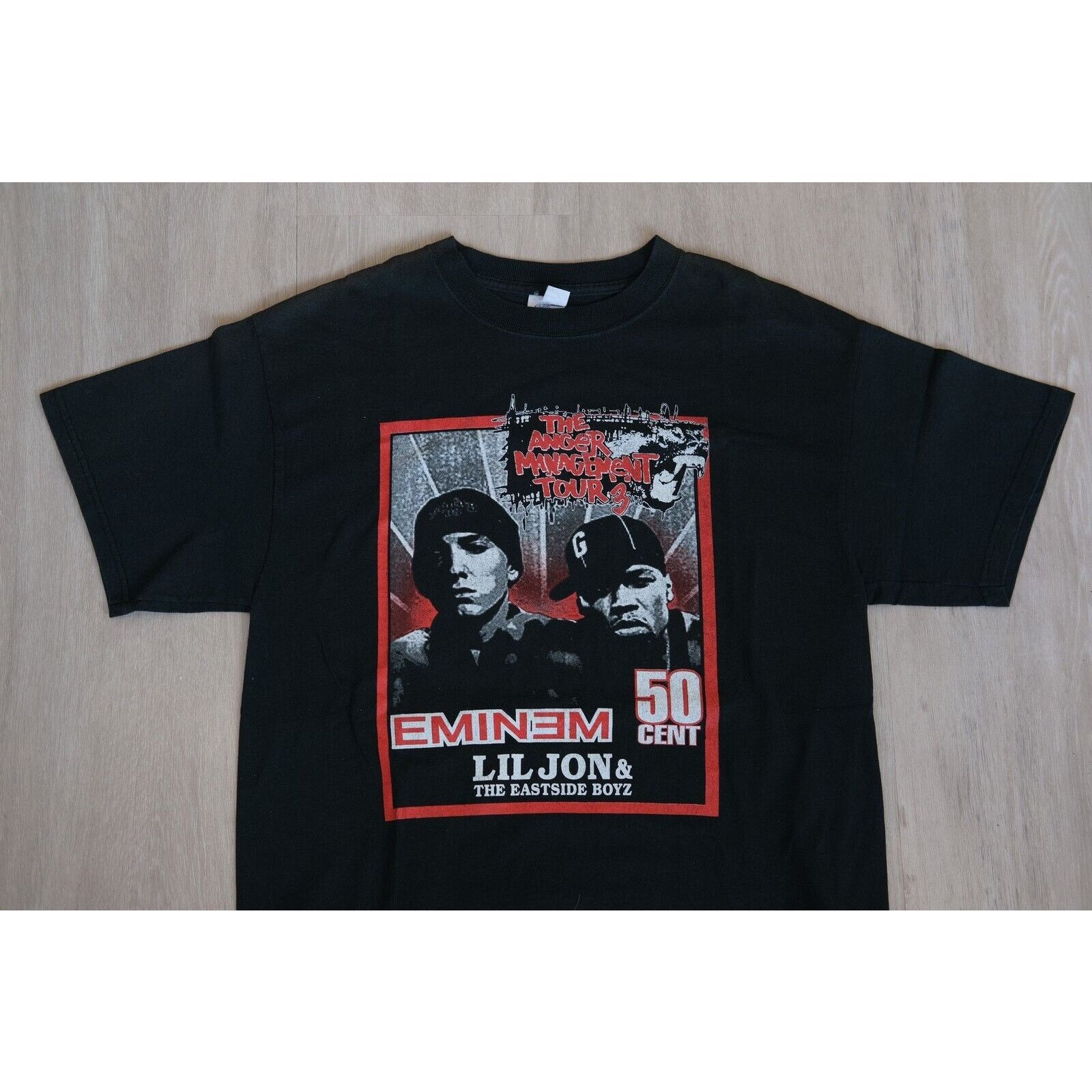 Other Vintage 2005 Eminem 50 Cent Anger Management Tour Tee XL Size US L / EU 52-54 / 3 - 2 Thumbnail