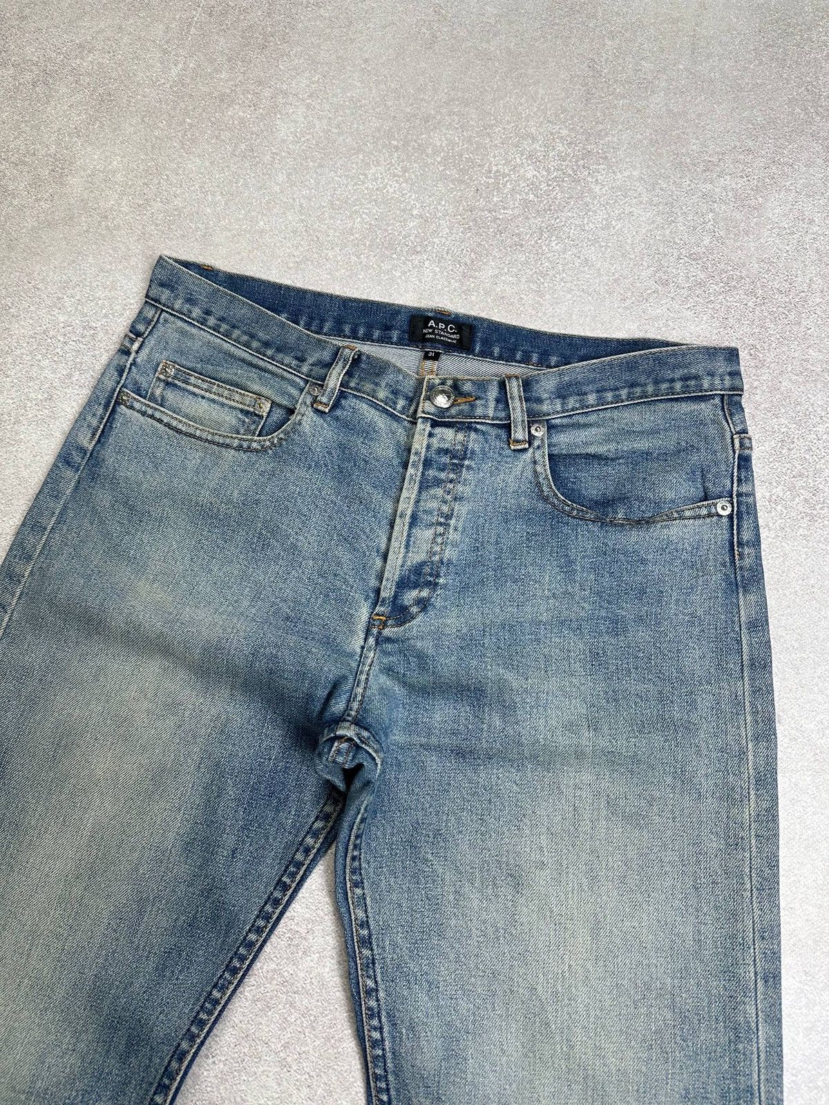 A.P.C. Vintage A.P.C New Standart Blue Jeans Pants Rare 31 Size US 31 - 5 Thumbnail
