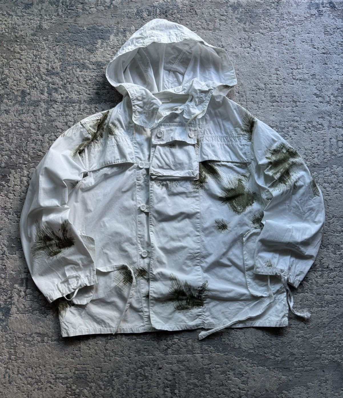 Vintage Vintage 80s Army bundeswehr Germany Snow Jacket /Pants L Size US XL / EU 56 / 4 - 2 Thumbnail