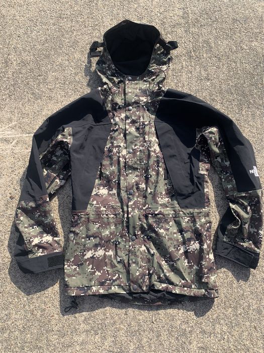 North face digital outlet camo jacket