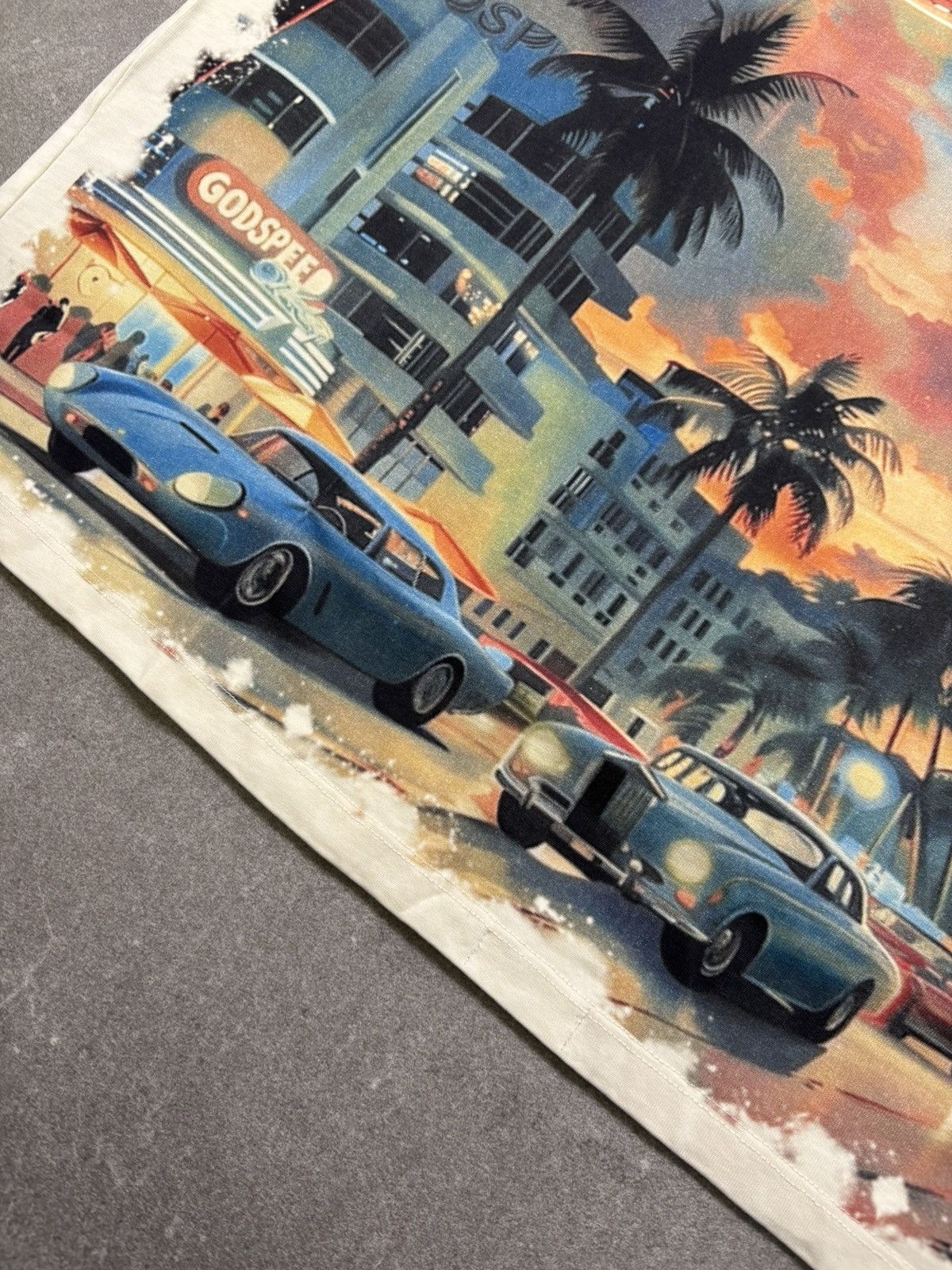 Godspeed Godspeed Miami UFO T-Shirt, Cream Size US XL / EU 56 / 4 - 6 Thumbnail