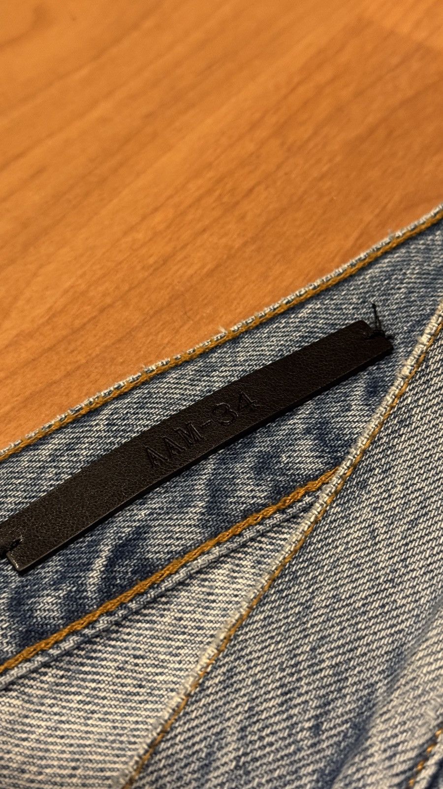 1017 ALYX 9SM Alyx Thorn Slash Denim Size US 34 / EU 50 - 5 Thumbnail
