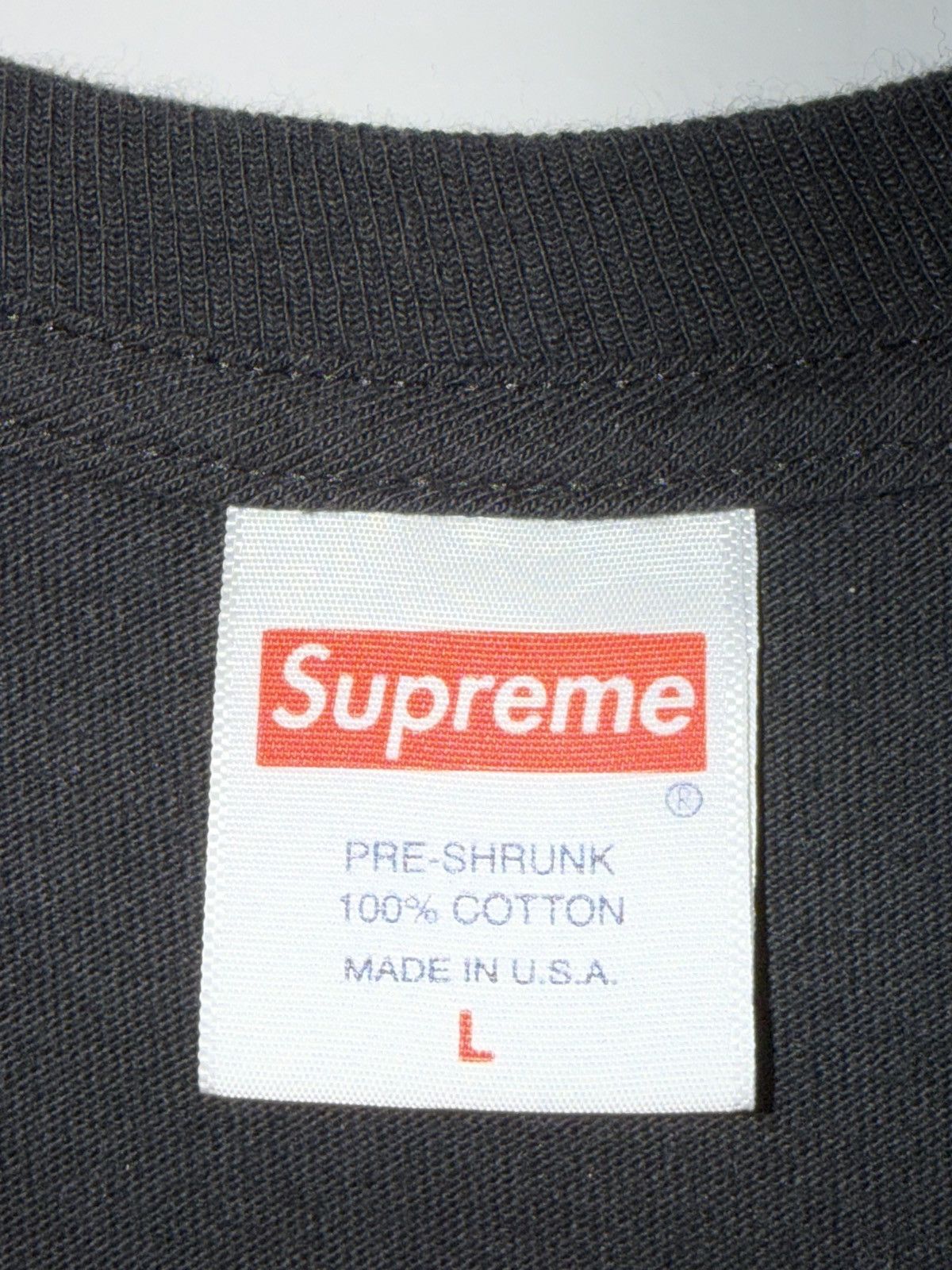 Supreme Supreme Blur Tee FW20 Size US L / EU 52-54 / 3 - 3 Thumbnail