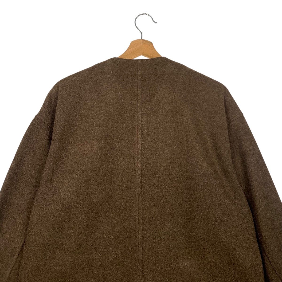 Japanese Brand Cube sugar colarless workwear button jacket Size US M / EU 48-50 / 2 - 8 Thumbnail