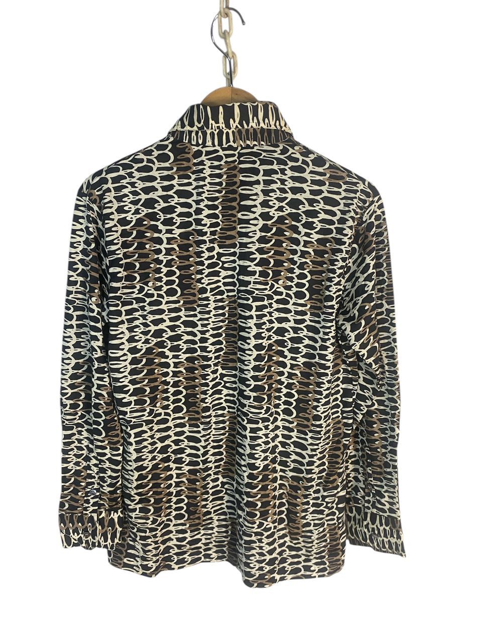 Japanese Brand Vintage daimaru half button up retro shirt Size US M / EU 48-50 / 2 - 2 Thumbnail