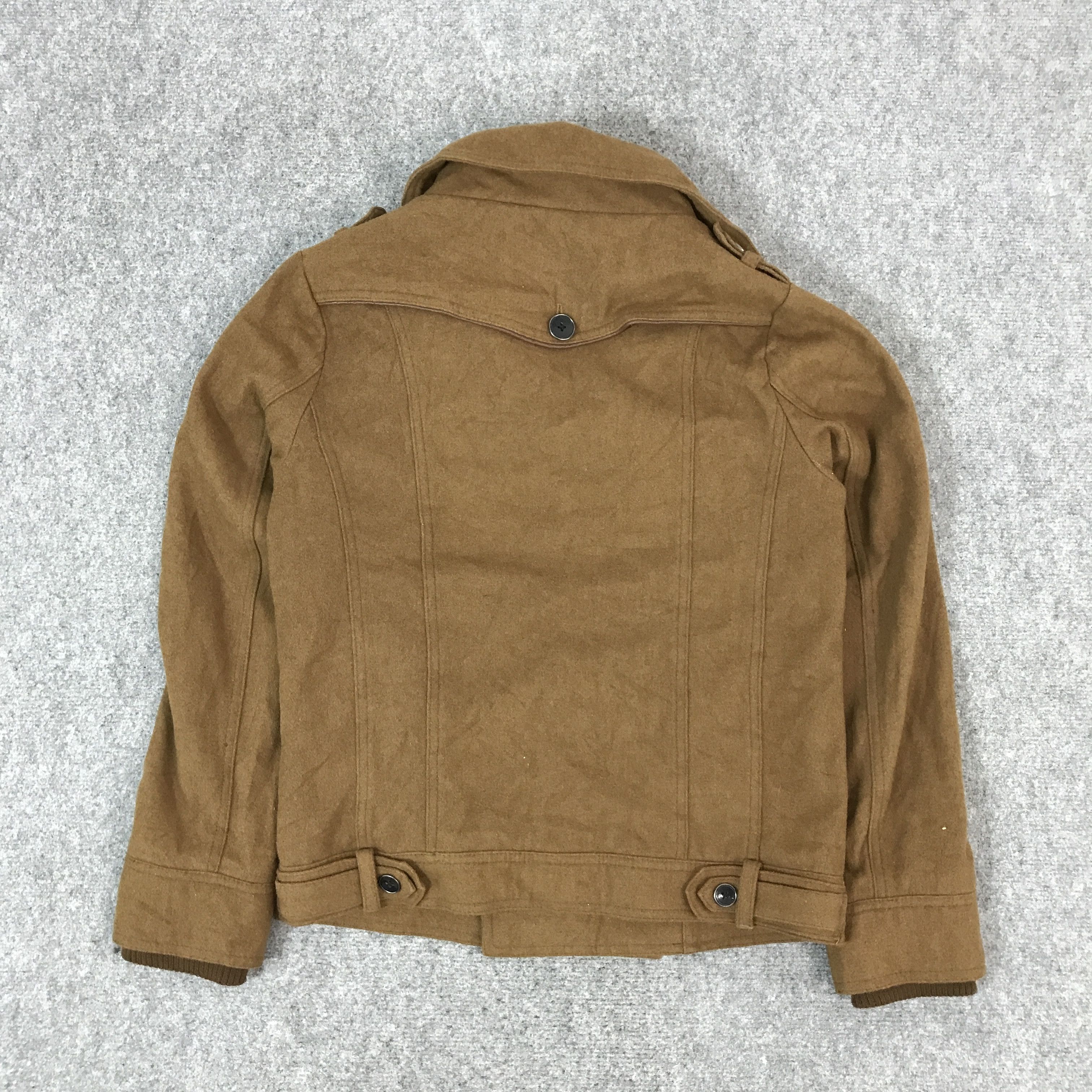 In The Attic × Japanese Brand IN THE ATTIC JAPAN WOOL DOUBLE COLLAR STYLE JACKET Size US M / EU 48-50 / 2 - 2 Thumbnail