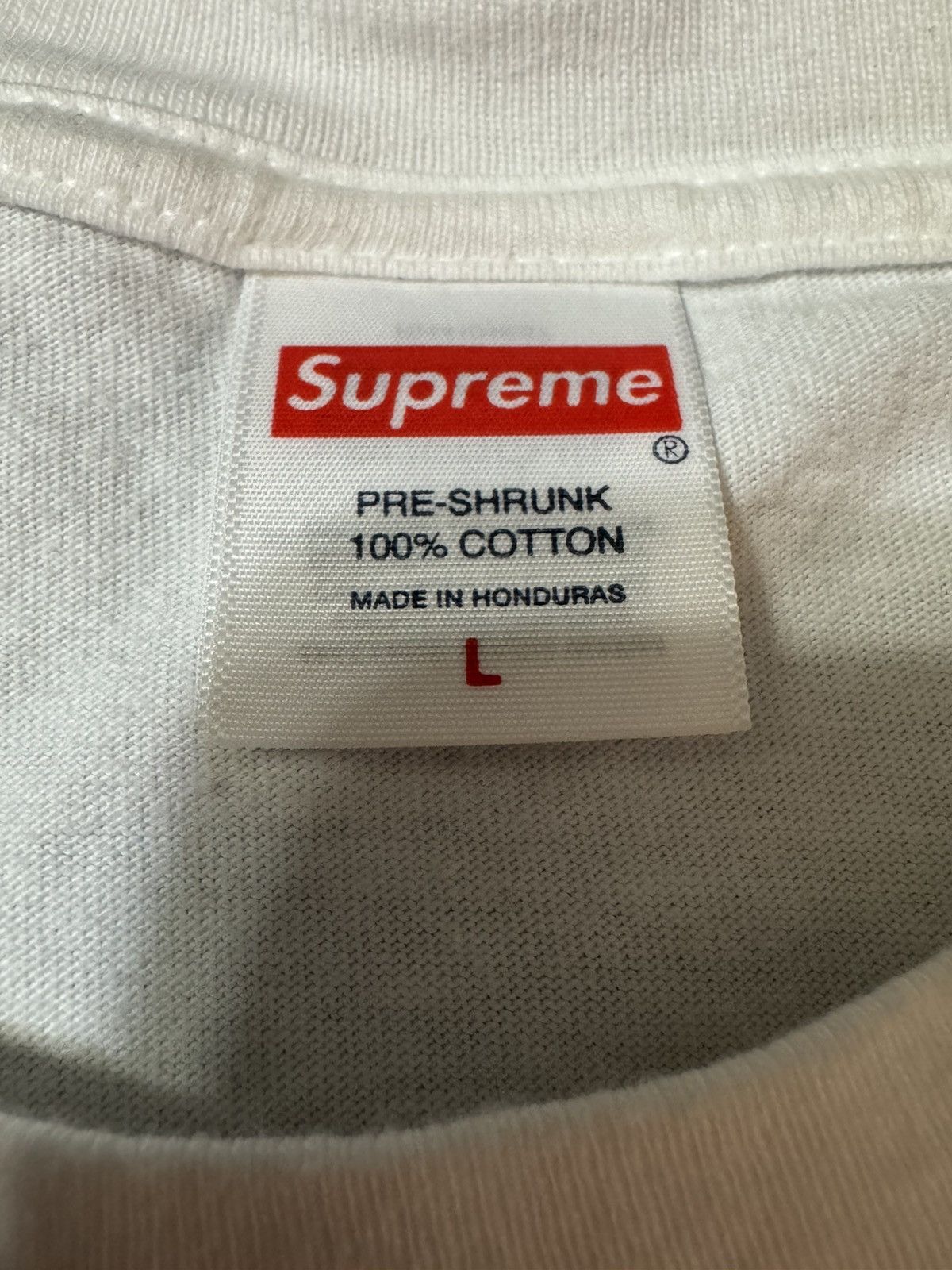 Supreme Supreme Anatomy Tee “White” Size US L / EU 52-54 / 3 - 3 Thumbnail