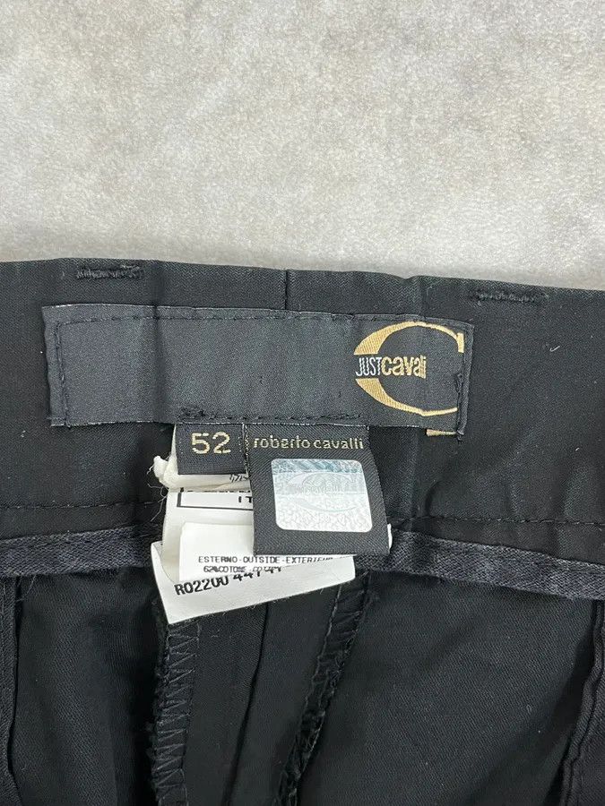 Just Cavalli SS2008 Cavalli Black Classy Tailored Pants Size US 32 / EU 48 - 10 Thumbnail
