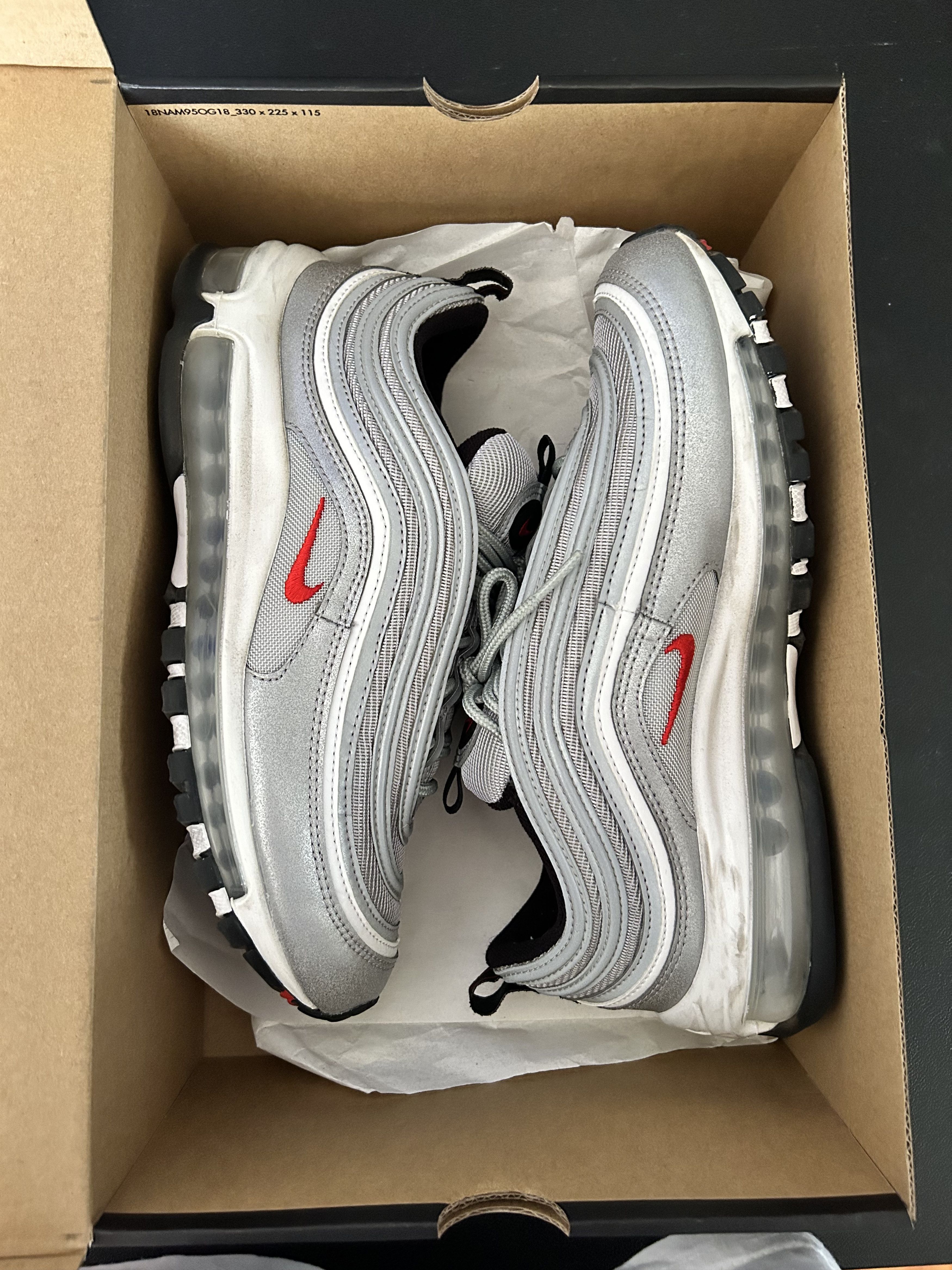 Nike Air Max 97 Silver Bullet Size US 8 / EU 41 - 1 Thumbnail