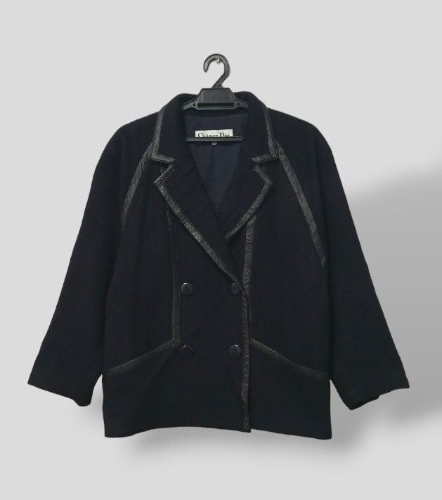 Christian Dior Monsieur × Dior A04 Vintage Christian Dior Double Breasted Wool Jacket Size L / US 10 / IT 46 - 1 Thumbnail