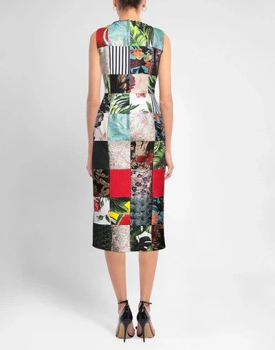 Dolce & Gabbana o1y0825 Midi Dress in Multicolor Size XL / US 12-14 / IT 48-50 - 3 Thumbnail