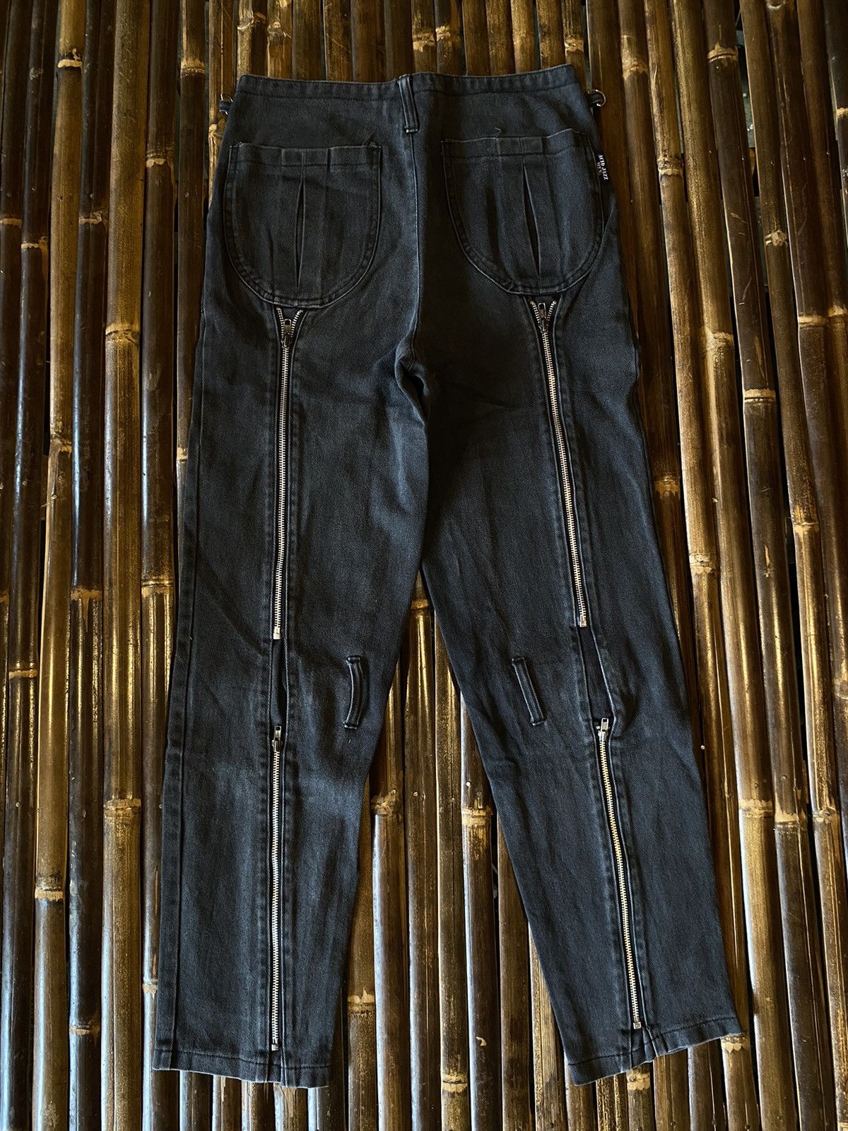 Acid Jazz Men Multi Zipper Pants