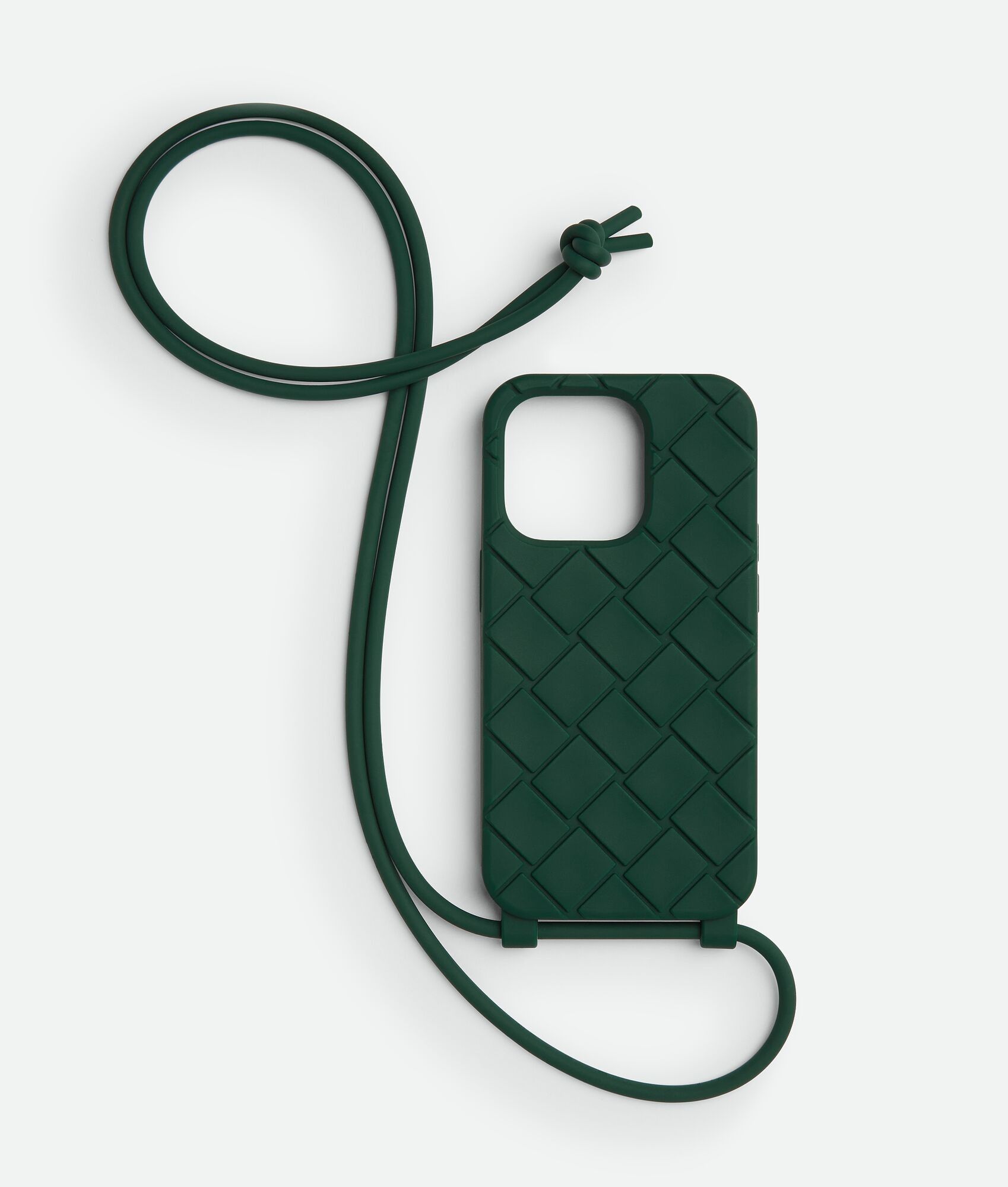 Bottega Veneta o1w1db10825 Size: OS / IPhone 14 Pro Case On Strap Green Size ONE SIZE - 1 Thumbnail