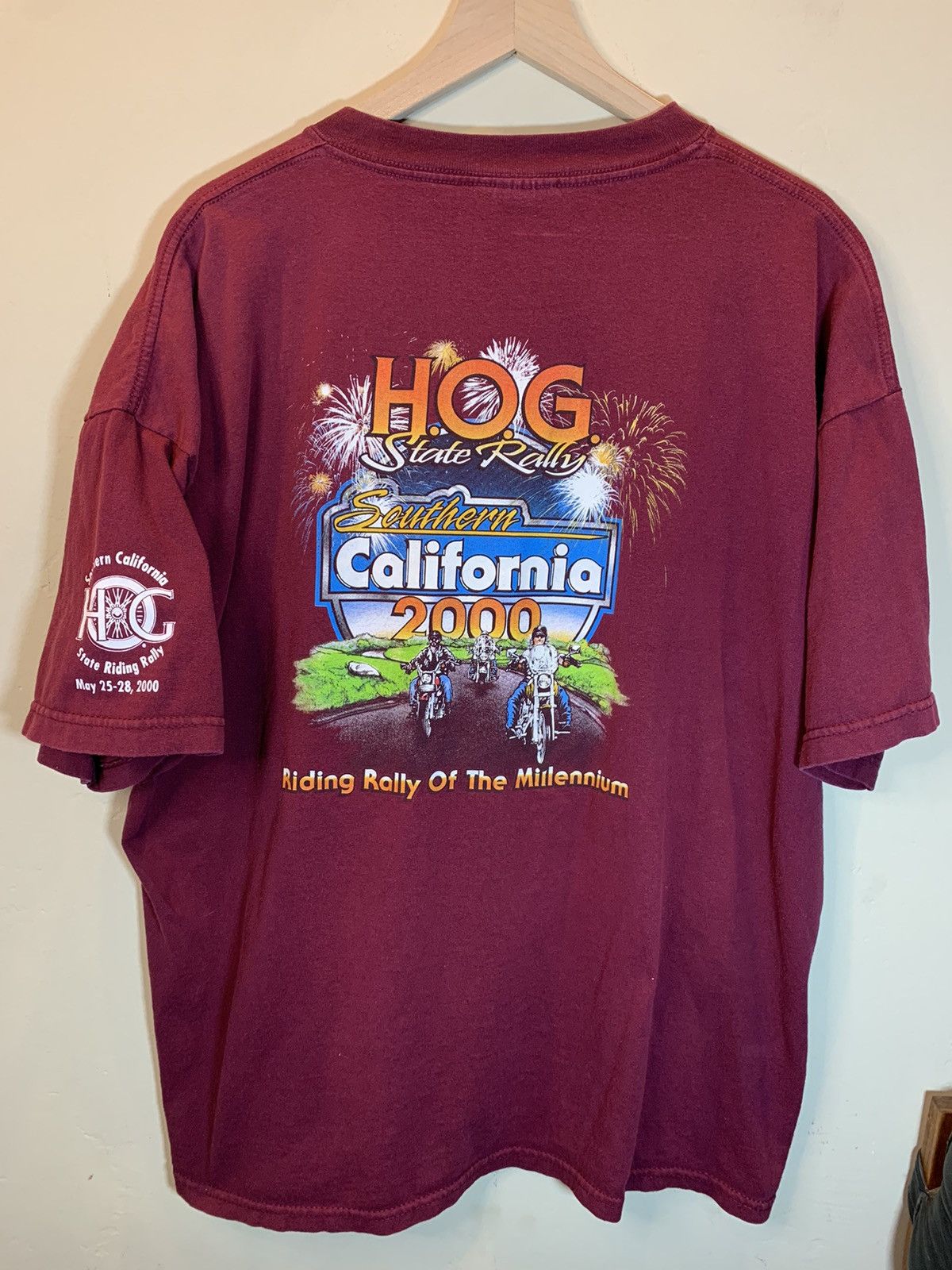 *RARE* Vintage Harley Davidson HOG California Rally T-Shirt