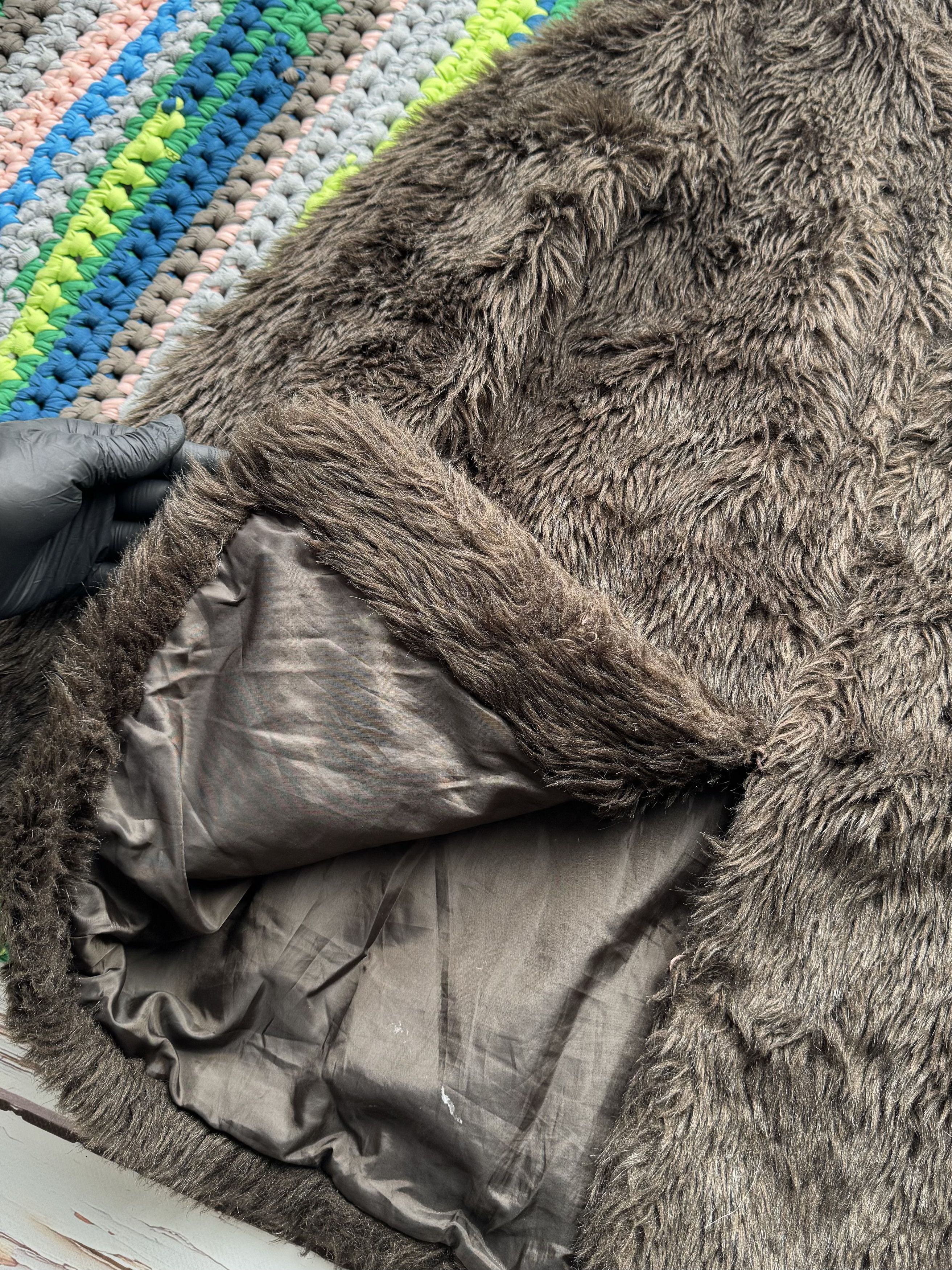 Japanese Brand Vintage Faux Fur Coat (D10)(D15) Size M / US 6-8 / IT 42-44 - 4 Thumbnail