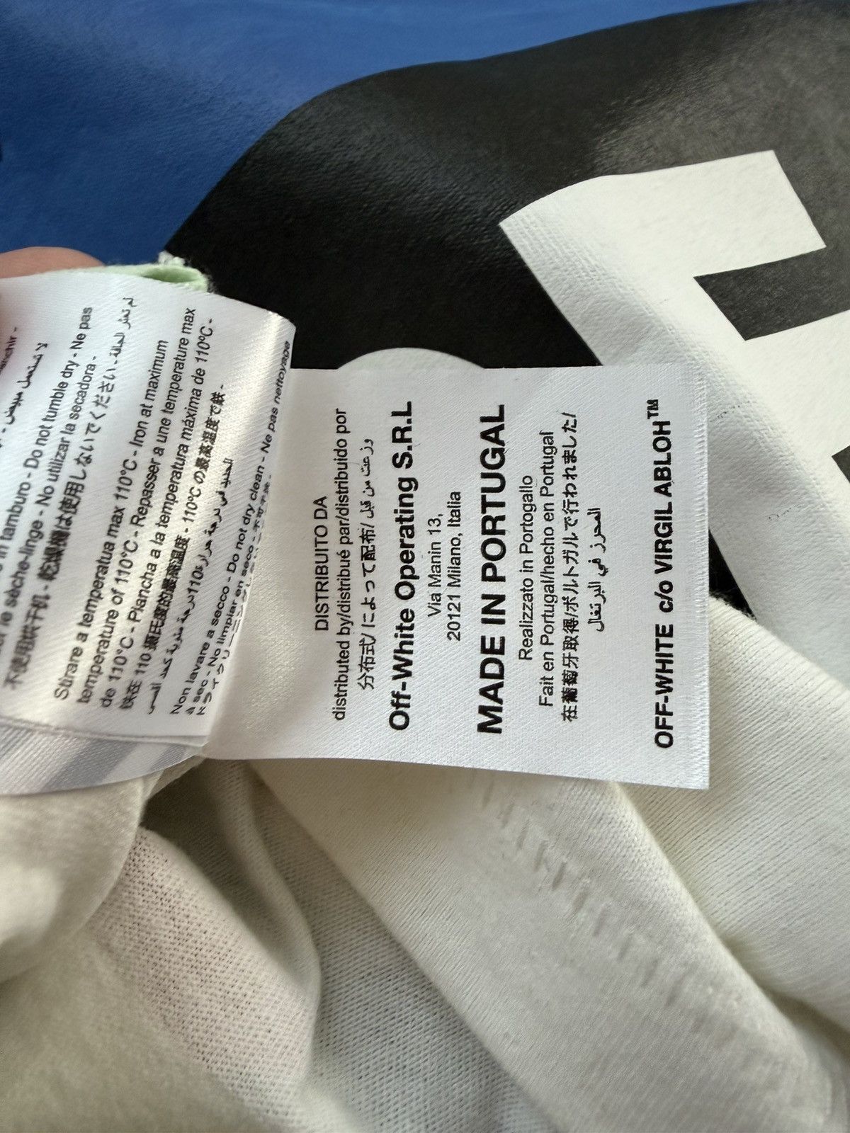 Off-White Wet Dream Tee Off-White Virgil Abloh x Cali Thornhill Dewitt Size US XL / EU 56 / 4 - 8 Thumbnail