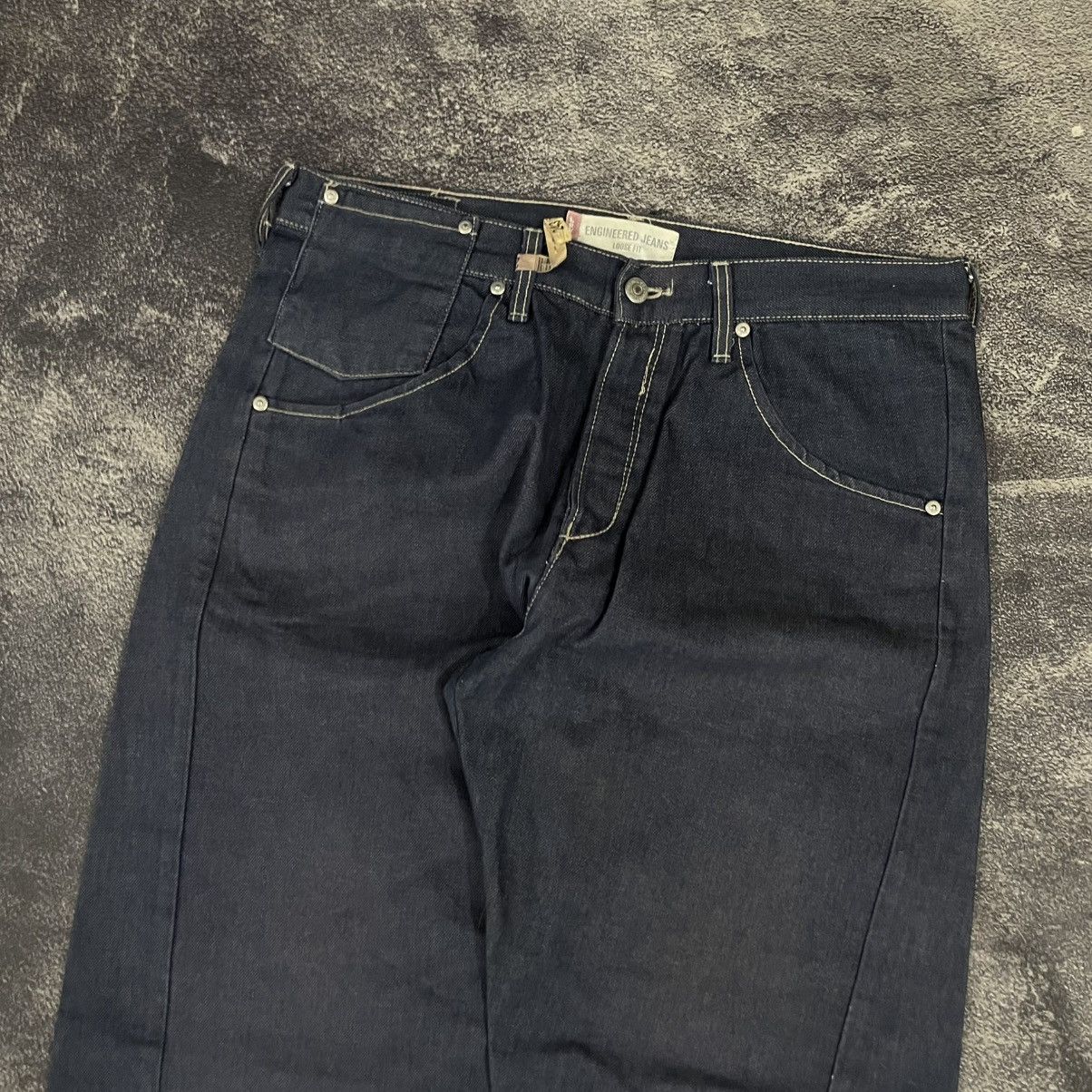 If Six Was Nine × Le Grande Bleu (L.G.B.) × Levi's Levi's engineered loose jeans pants Size US 32 / EU 48 - 4 Thumbnail