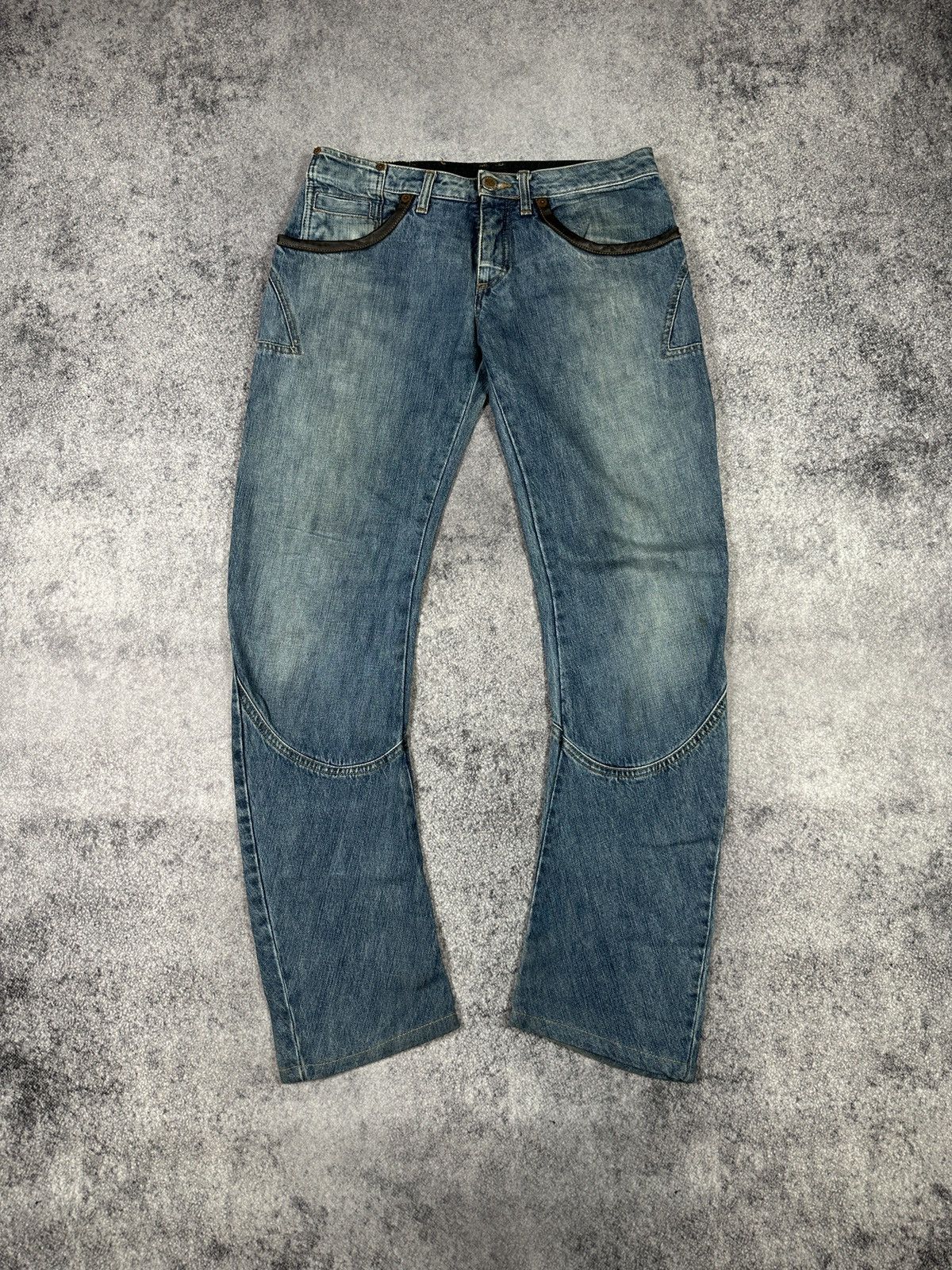 Andrew Mackenzie Y2K Andrew Mackenzie Logo Vintage Denim Streetwear Rare S Size US 30 / EU 46 - 5 Thumbnail