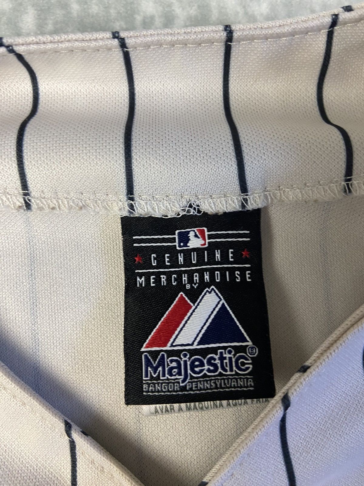 Majestic Majestic Chicago Sox MLB Pinstripe Baseball Jersey Size US S / EU 44-46 / 1 - 5 Thumbnail
