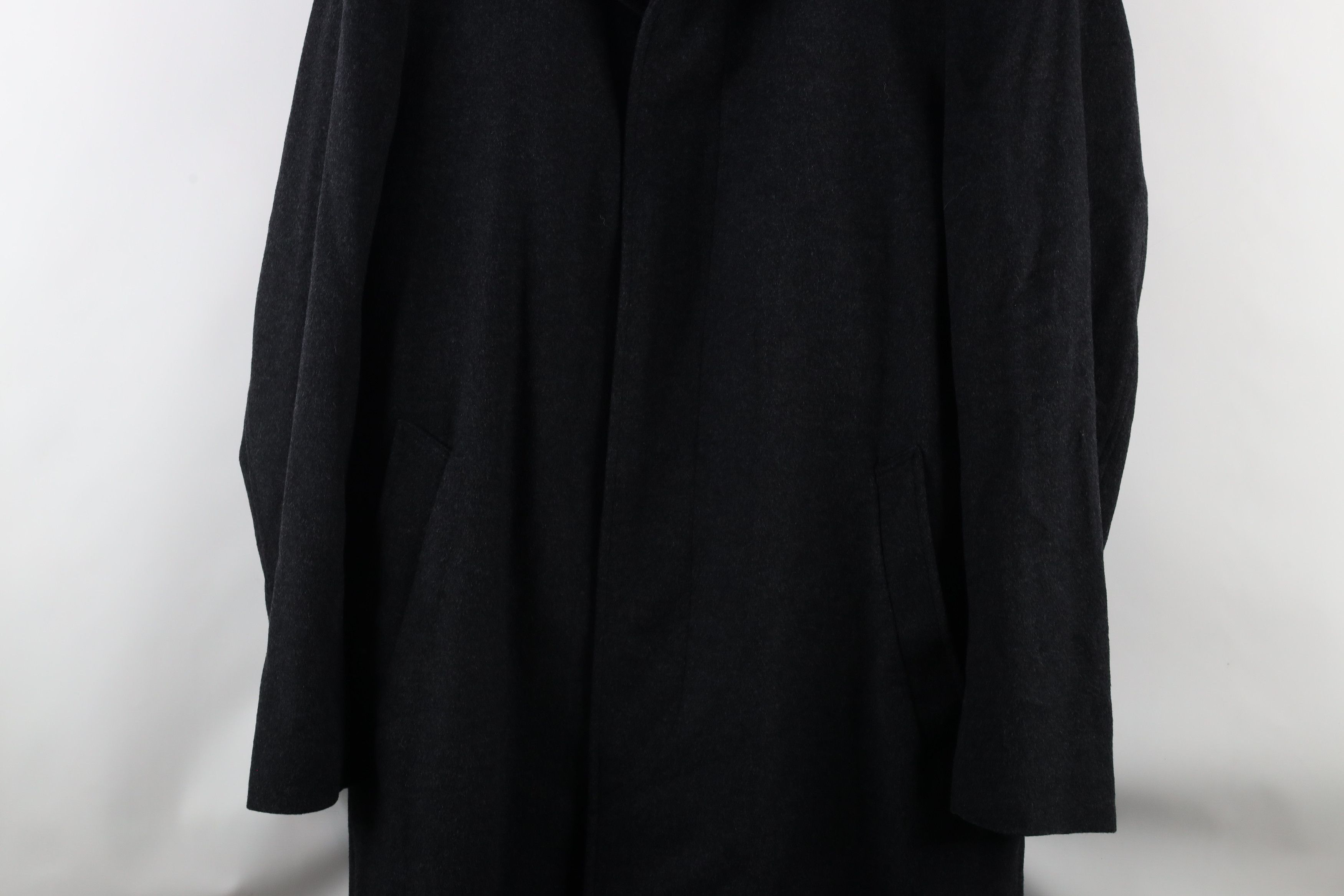 Schneiders × Vintage Schneiders Salzburg Blend Overcoat Jacket Dark Gray Size US XL / EU 56 / 4 - 3 Thumbnail