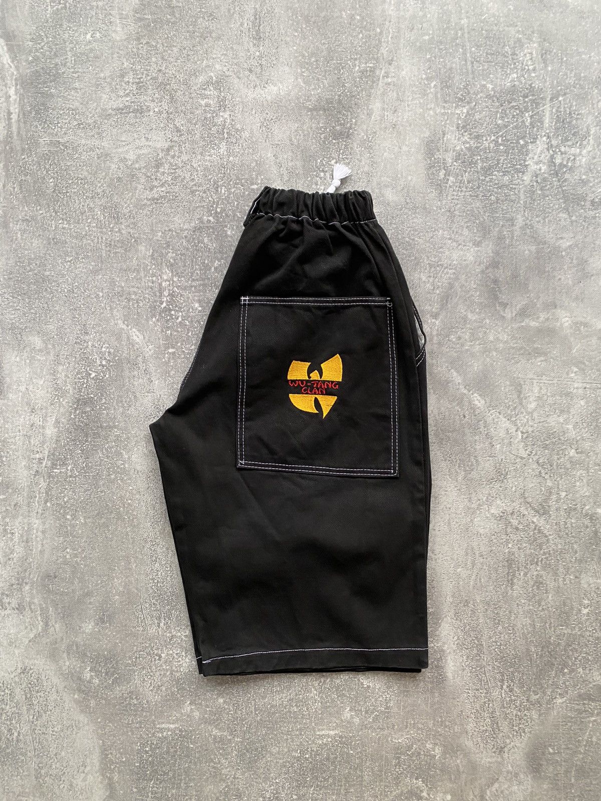 image of Vintage Wu-Tang Clan Baggy Shorts in Black, Men's (Size 32)