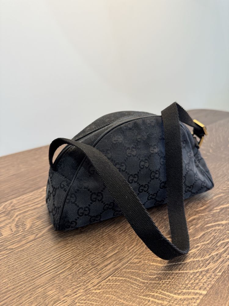 Gucci Gucci GG Monogram Half Moon Canvas Handbag Size ONE SIZE - 4 Thumbnail