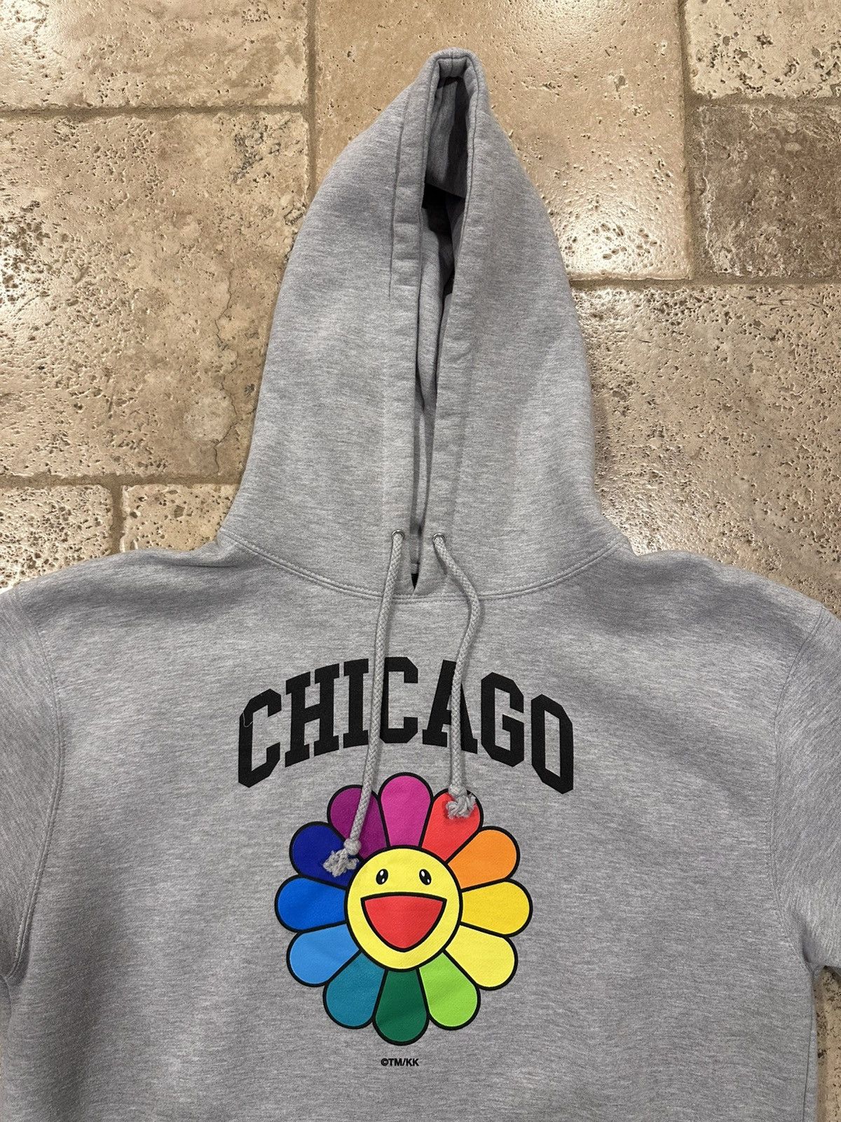 Complex × Takashi Murakami Takashi Murakami Chicago Complexcon Flower Grey Hoodie Size US L / EU 52-54 / 3 - 5 Thumbnail